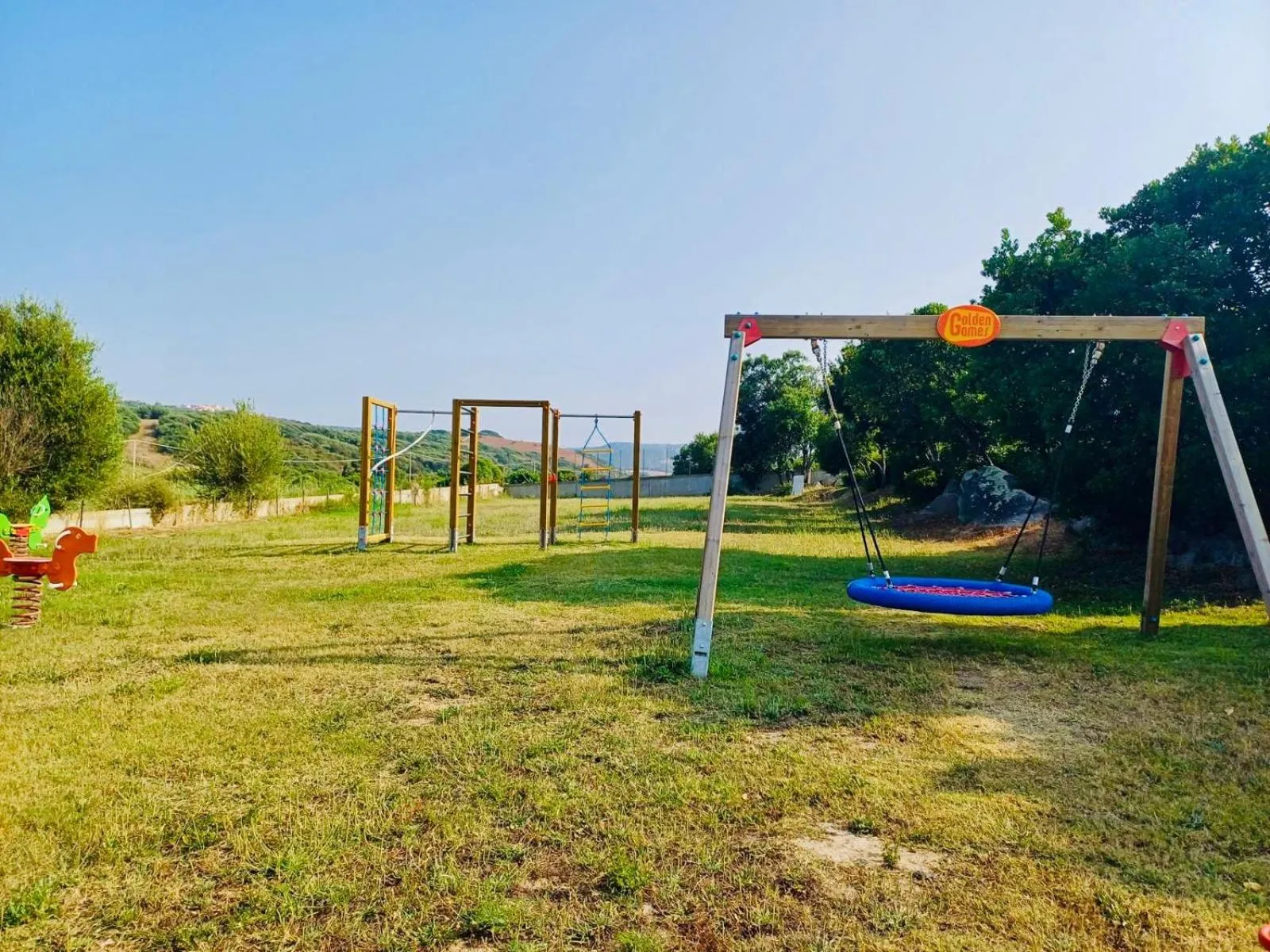 Children play ground in La Smeraldina Resort