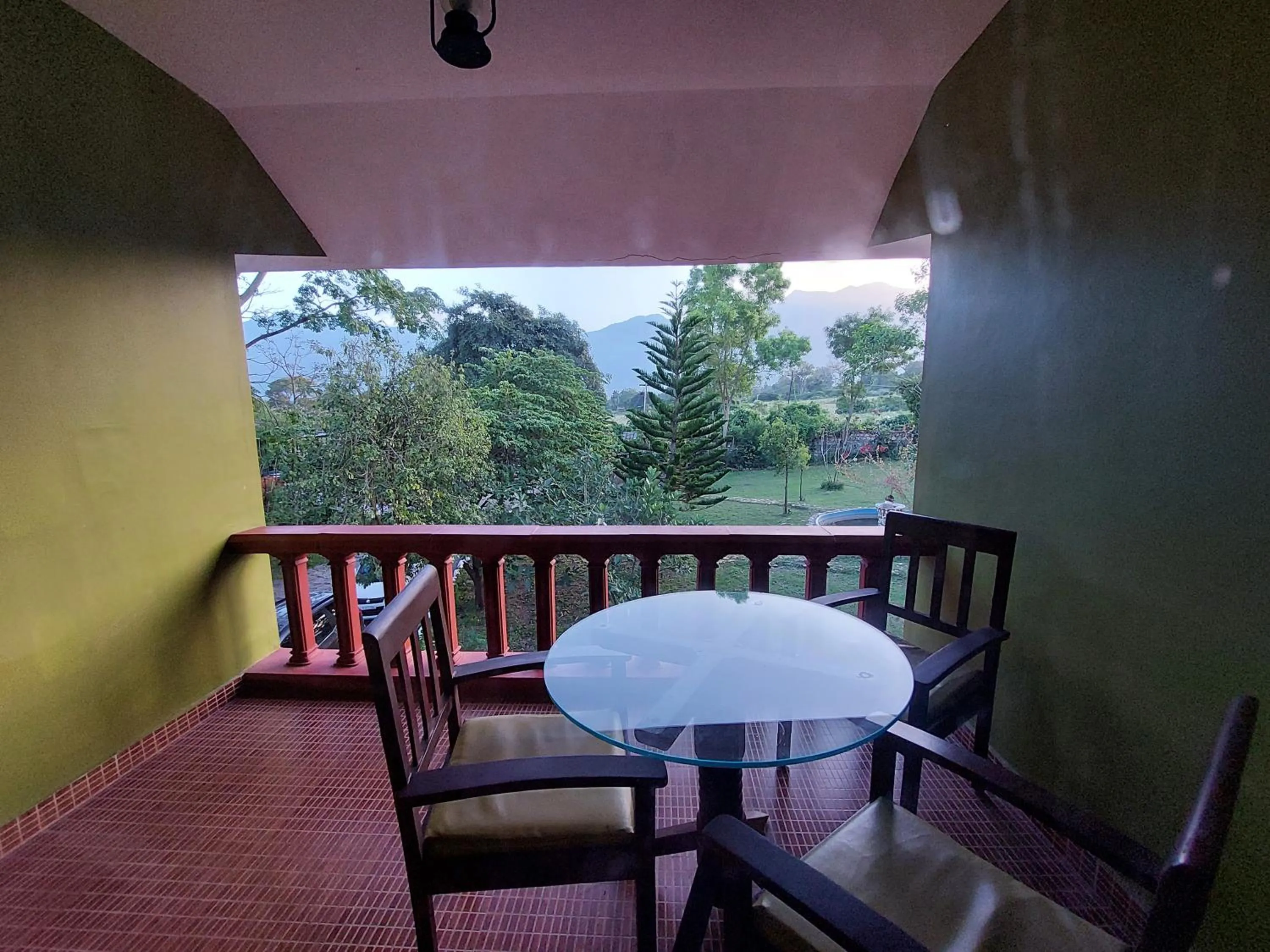 Seating area in THE TIGER PAW RESORT