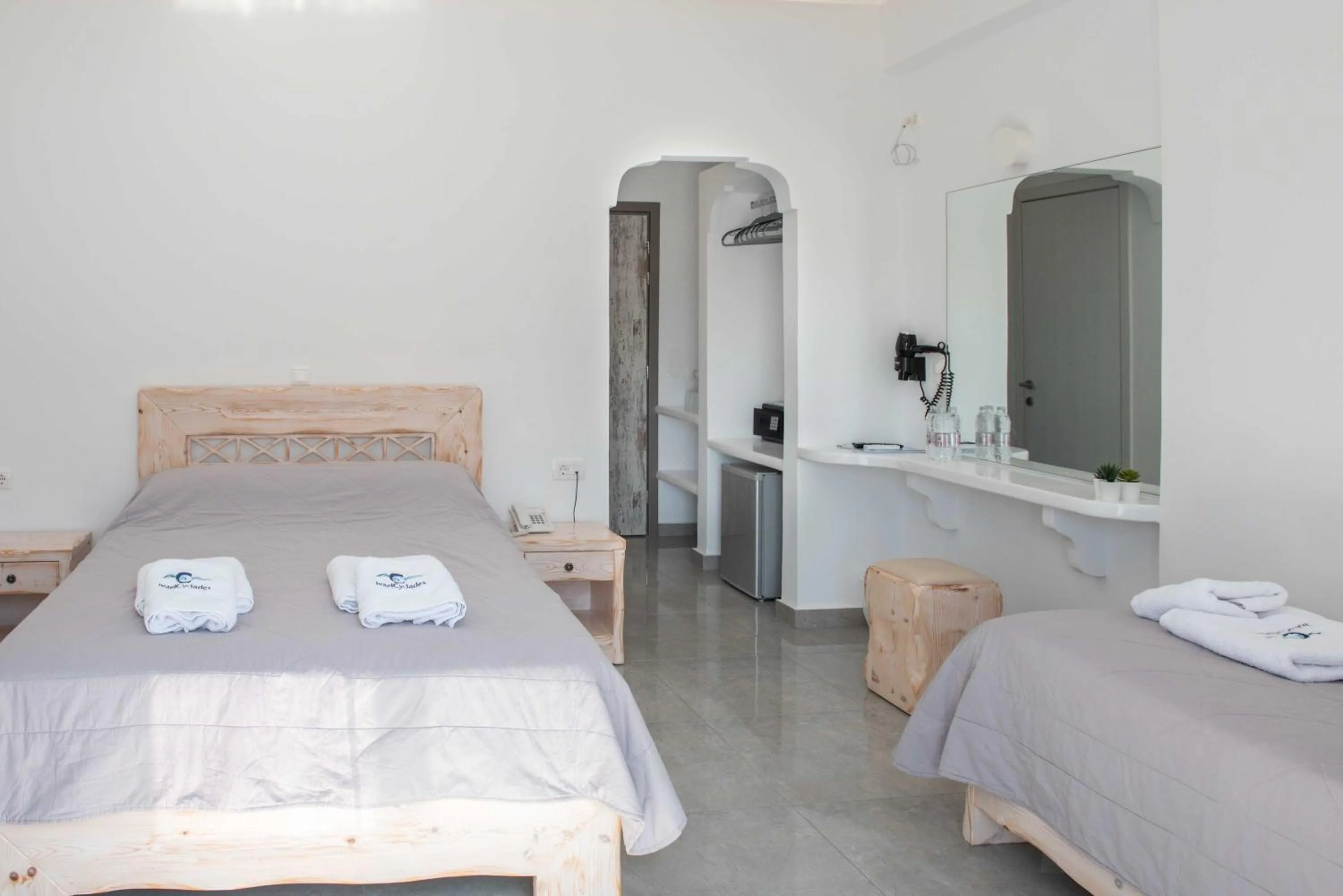 Bedroom in Cyclades Hotel