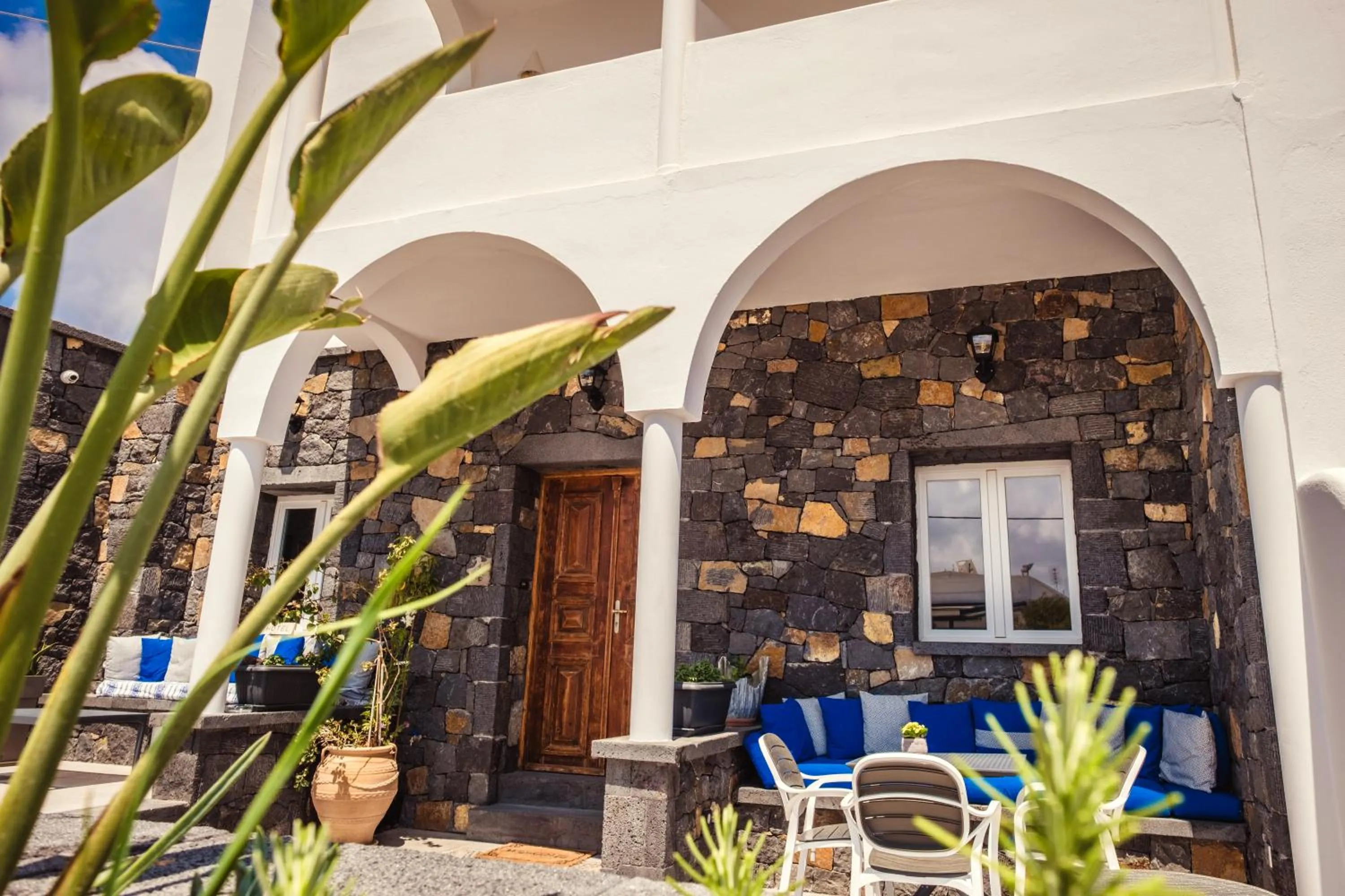 Property building in Cyclades Hotel