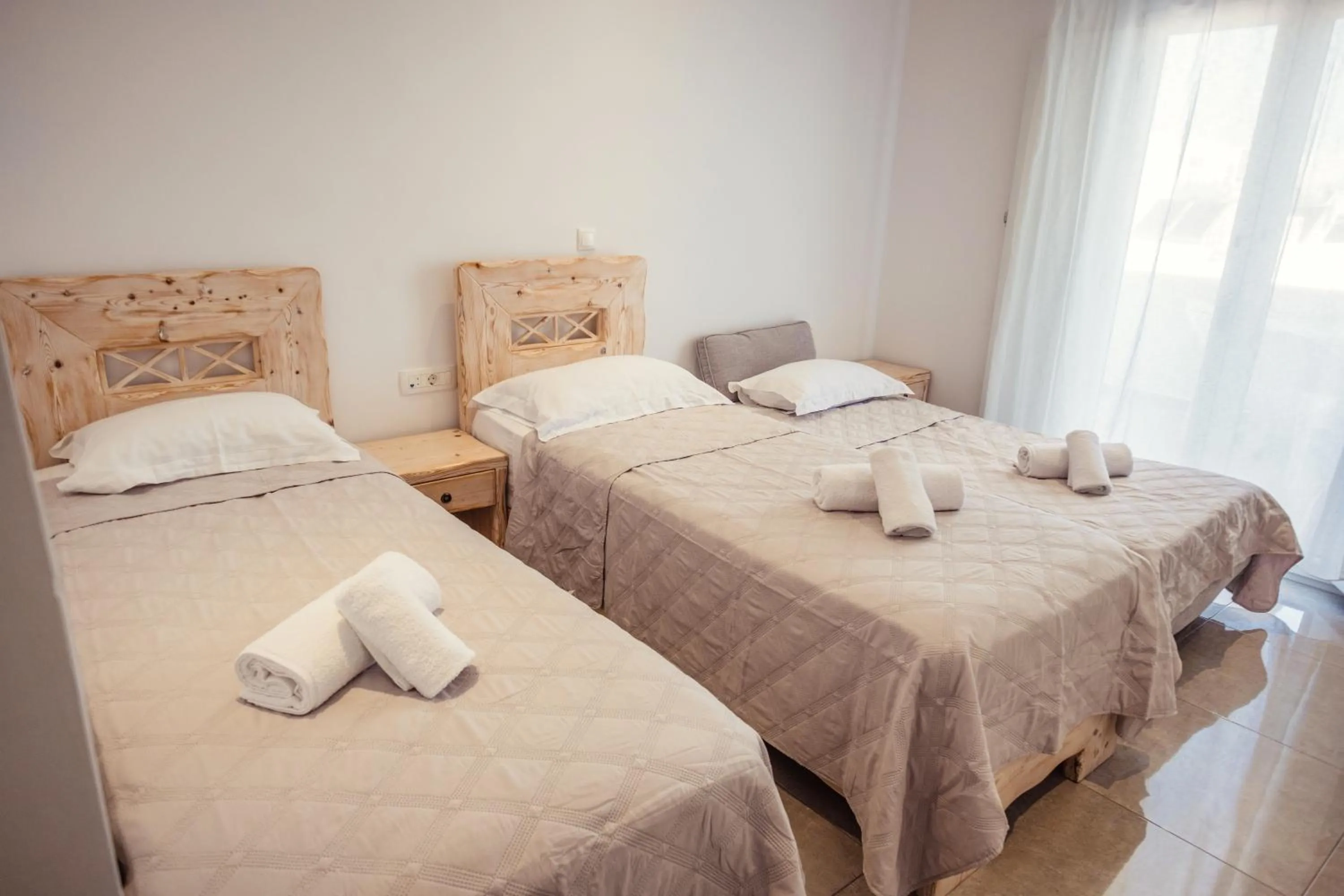 Bedroom in Cyclades Hotel