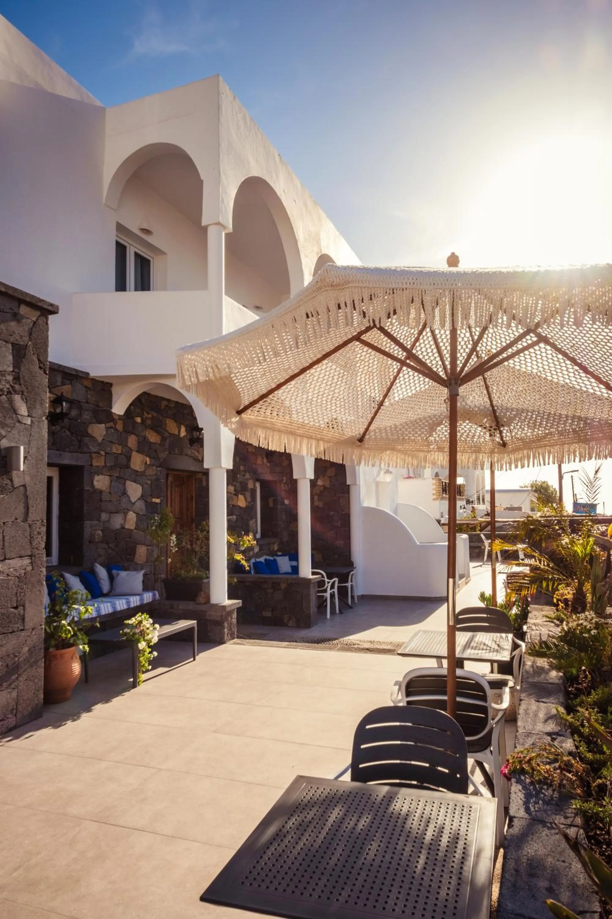 Property building in Cyclades Hotel