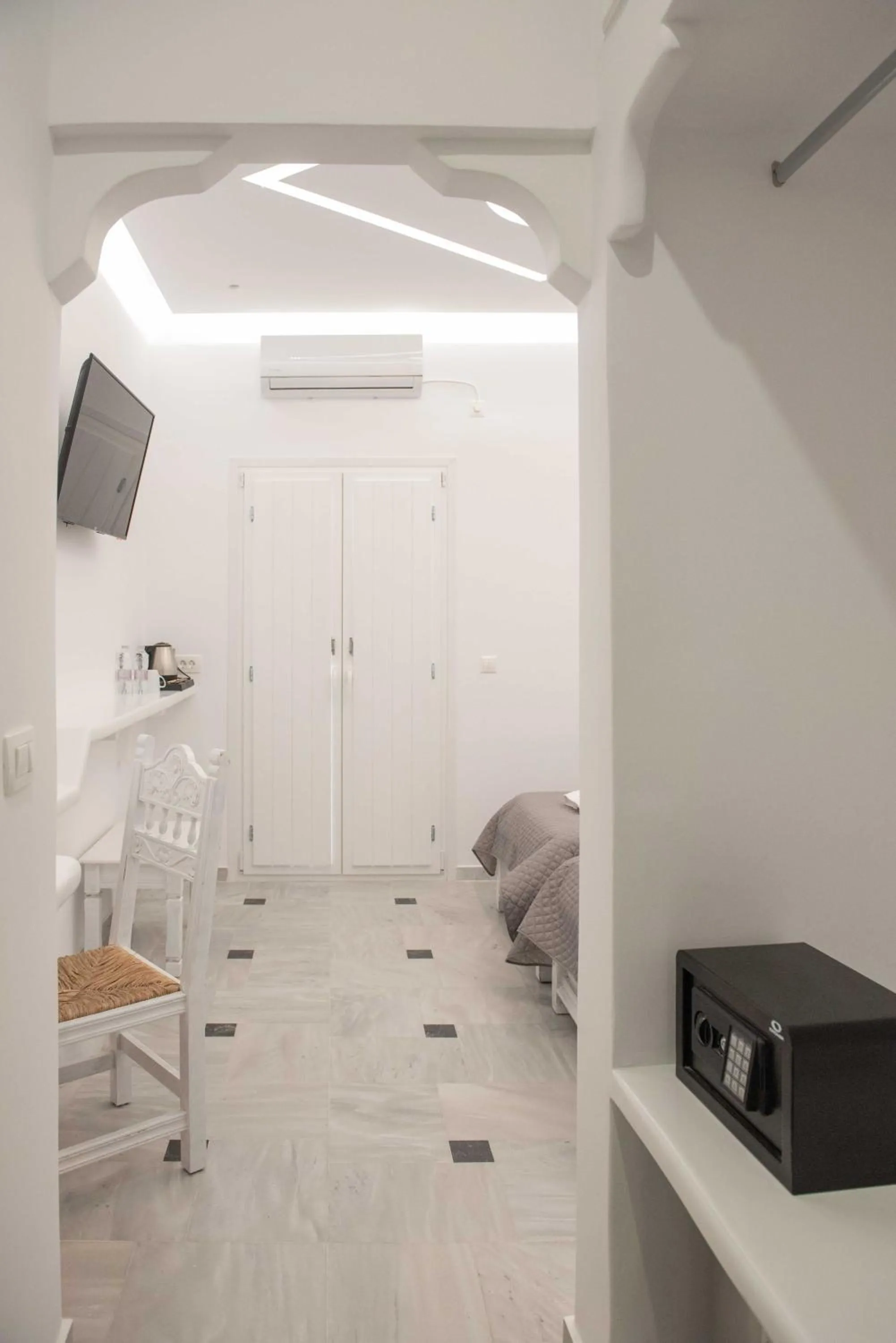 Bedroom in Cyclades Hotel