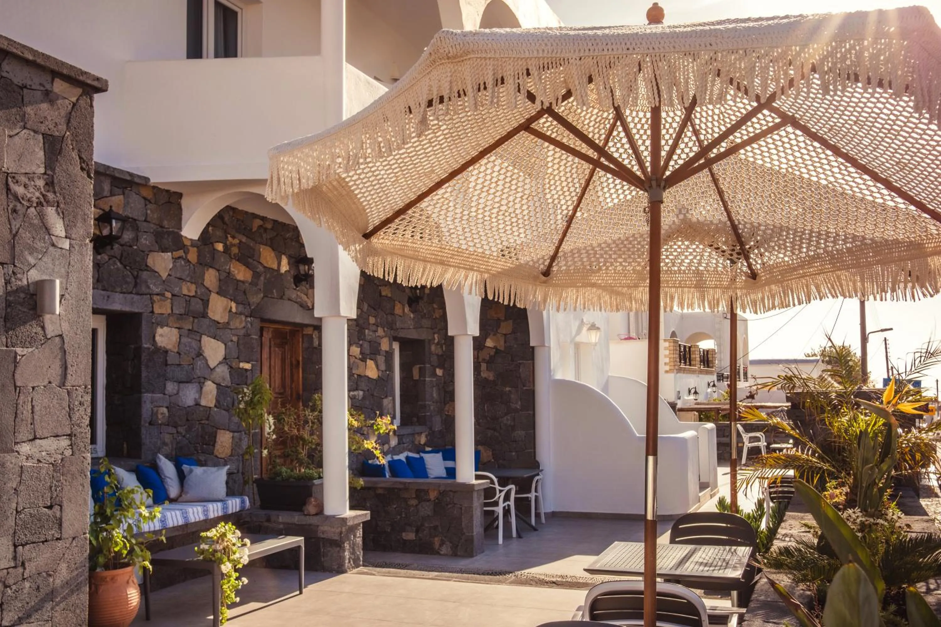 Property building in Cyclades Hotel