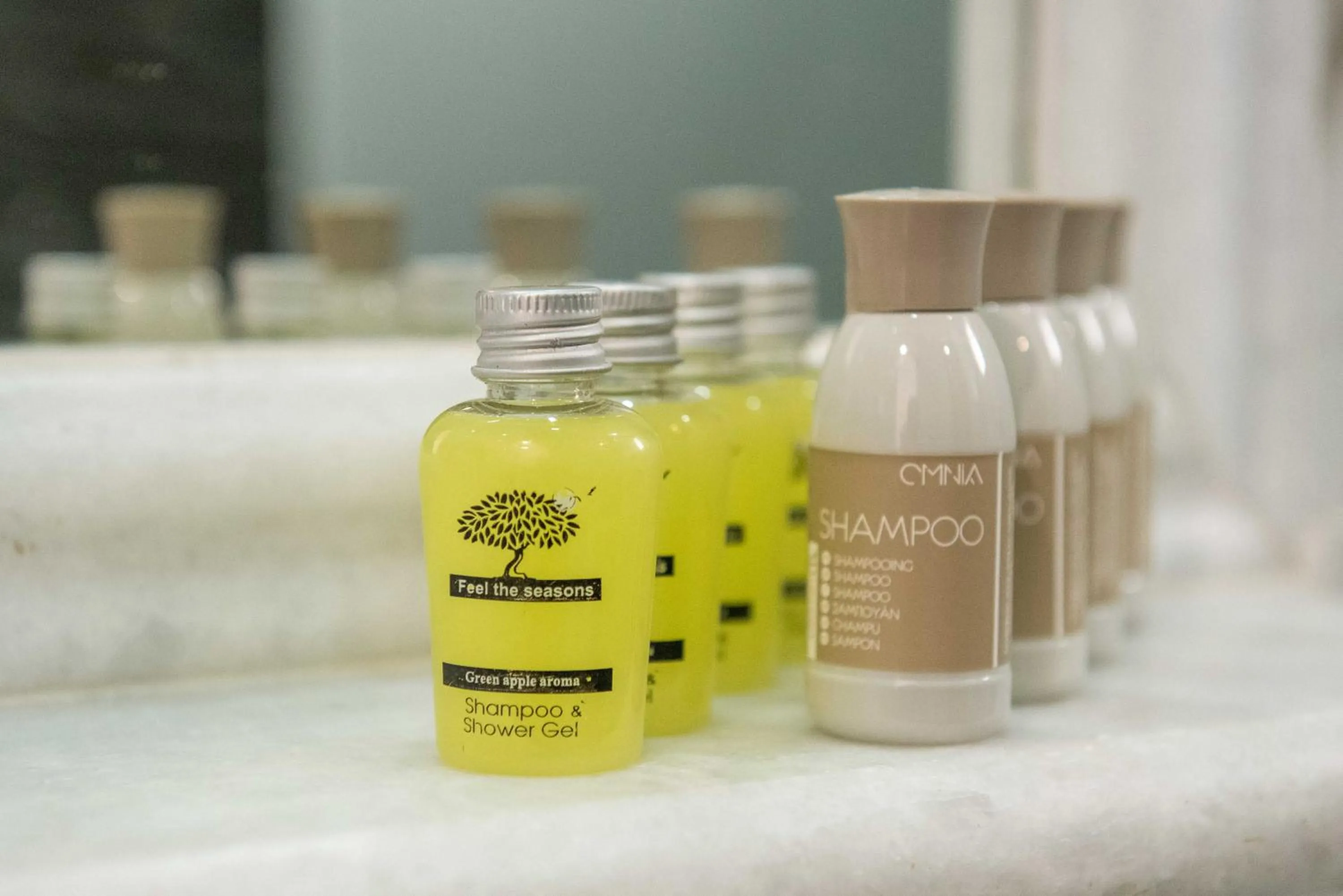 Bathroom in Cyclades Hotel