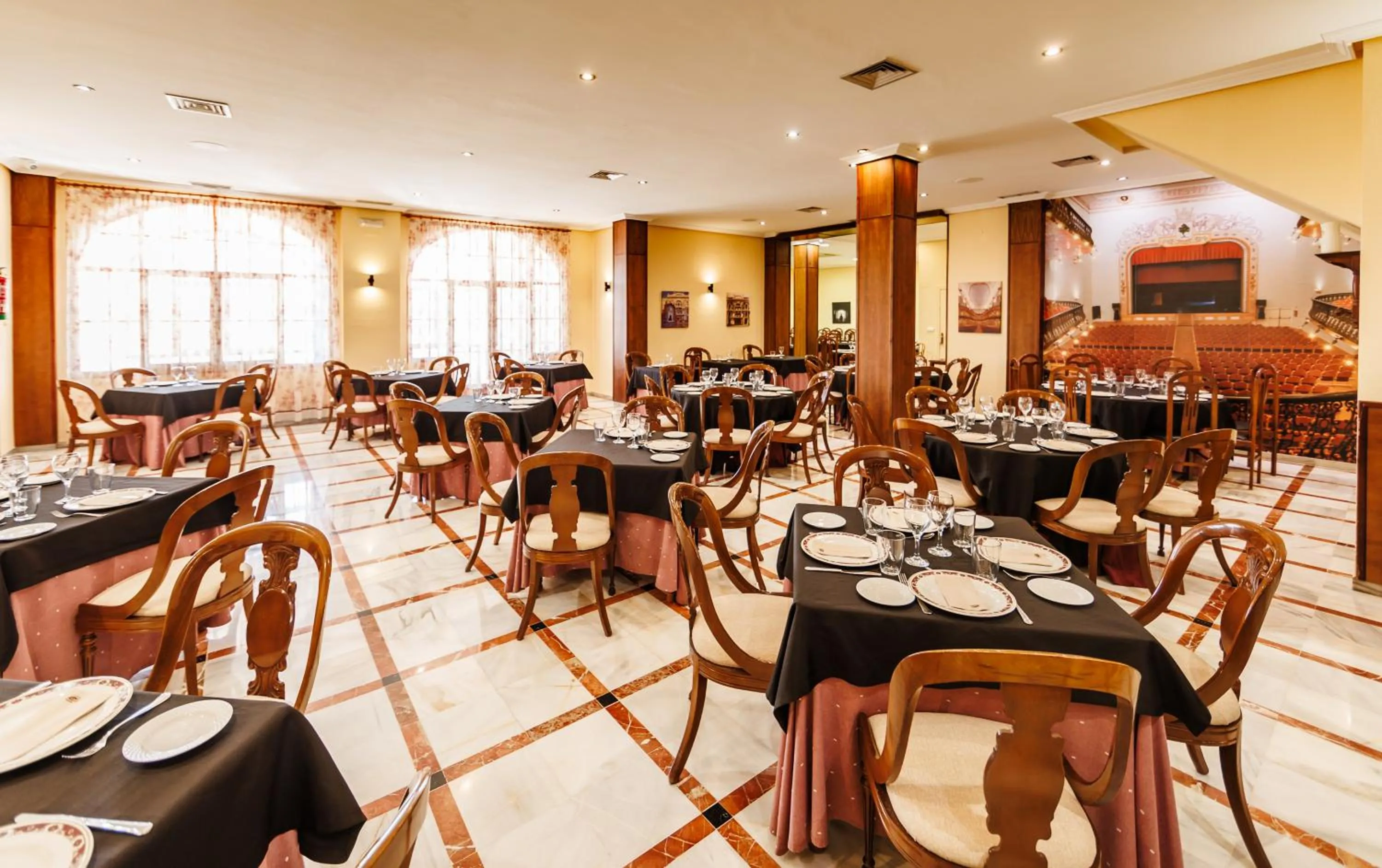 Restaurant/places to eat in Hotel Acosta Vetonia