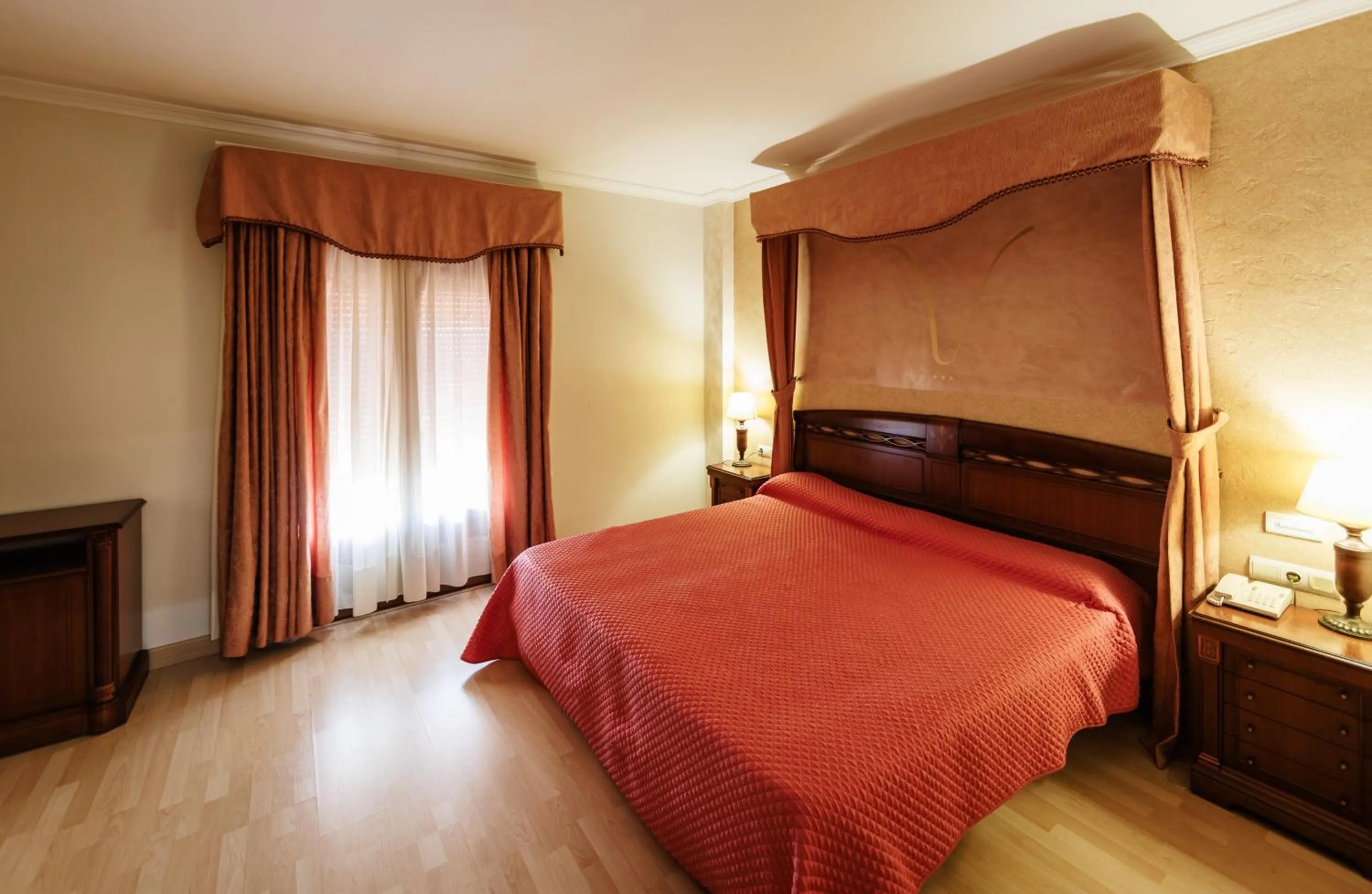 Bed in Hotel Acosta Vetonia