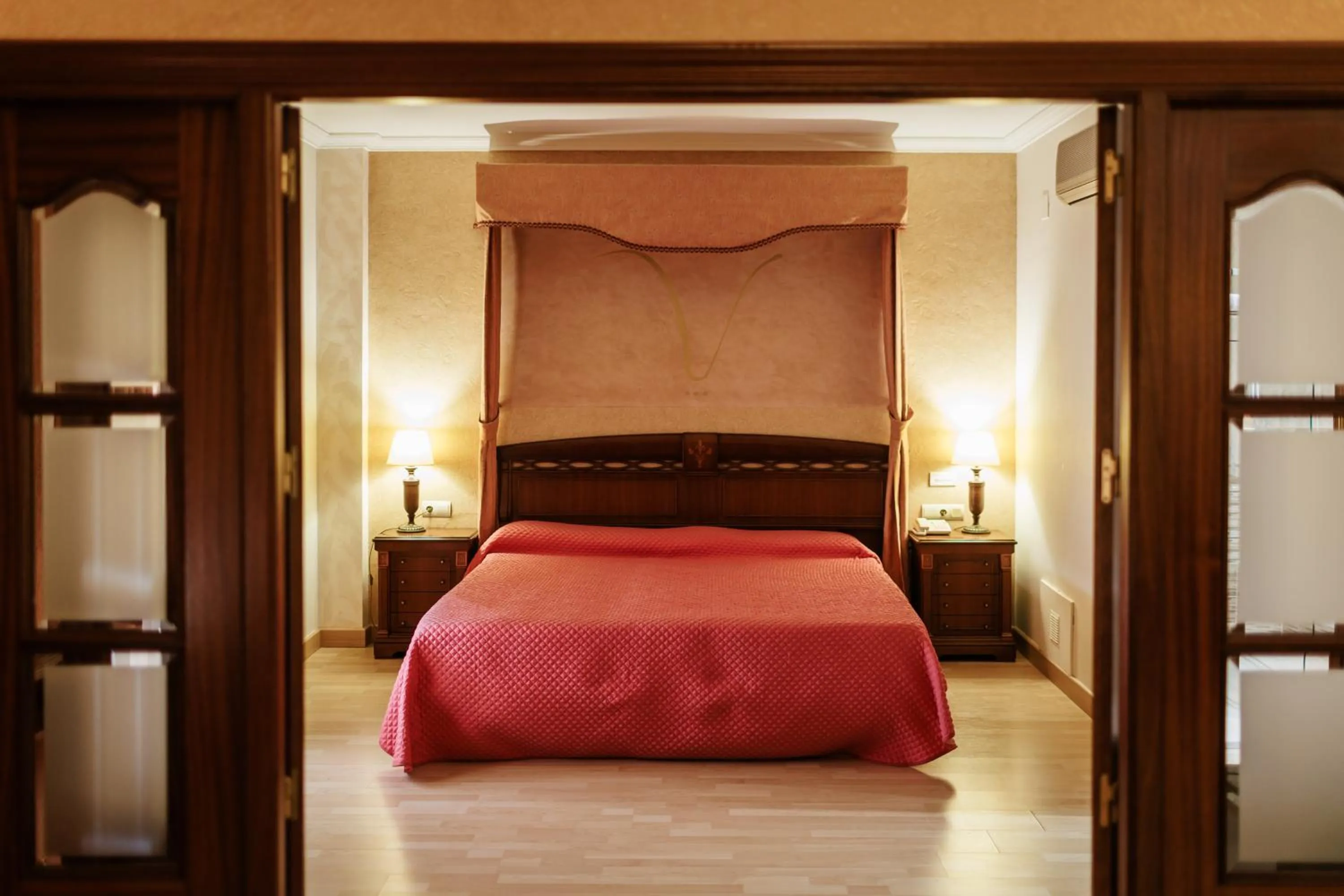 Bed in Hotel Acosta Vetonia