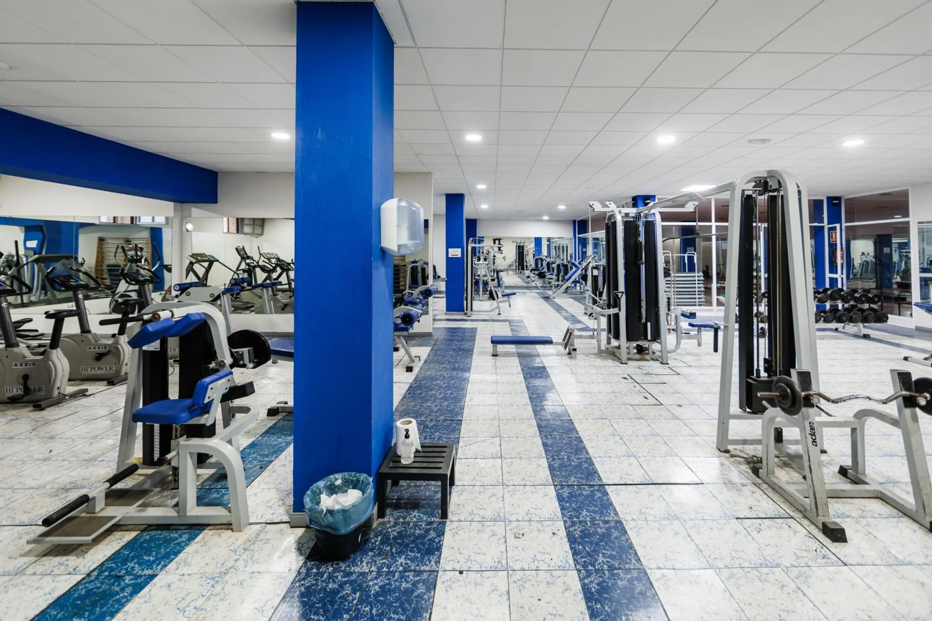 Fitness centre/facilities in Hotel Acosta Vetonia