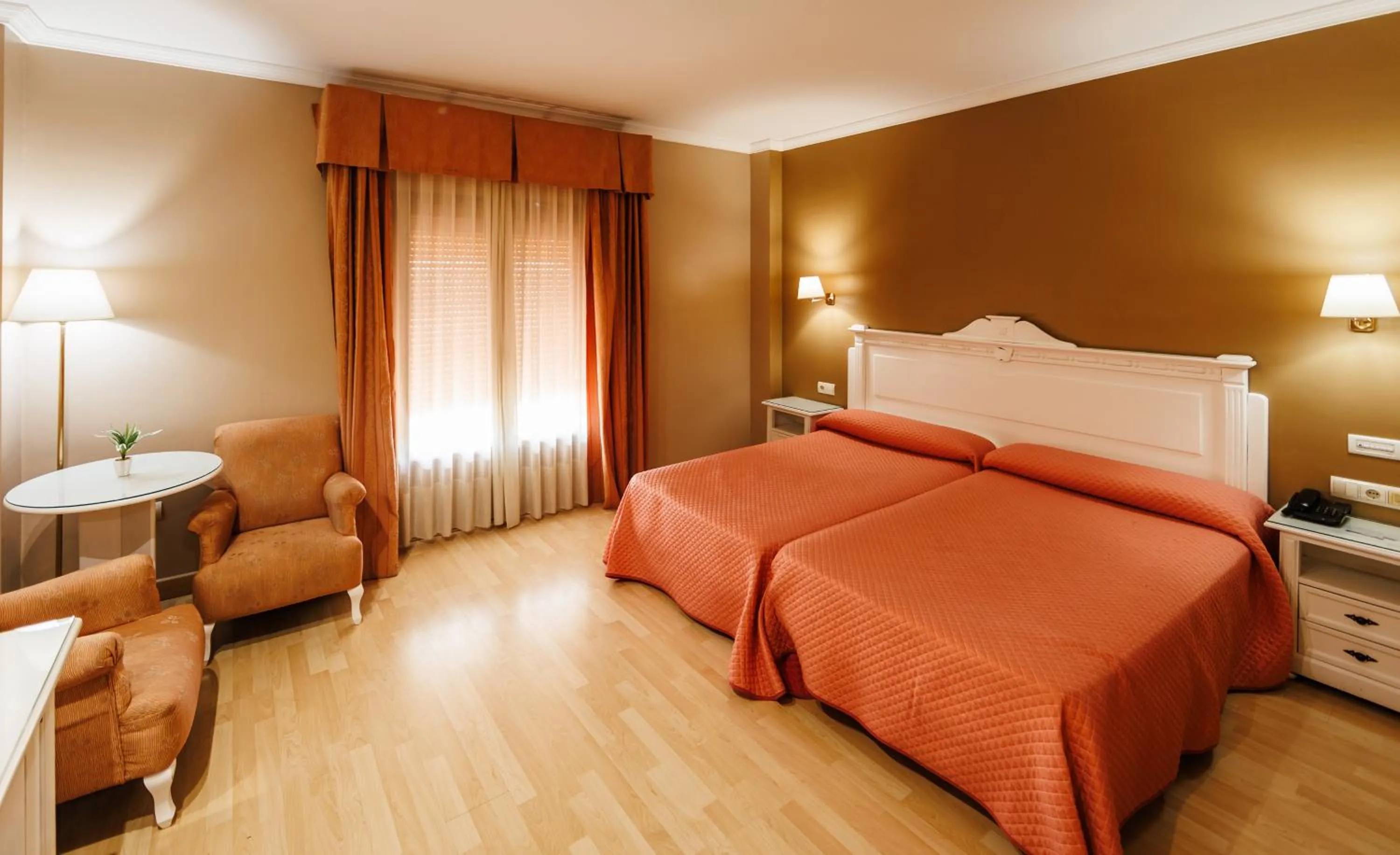 Bed in Hotel Acosta Vetonia