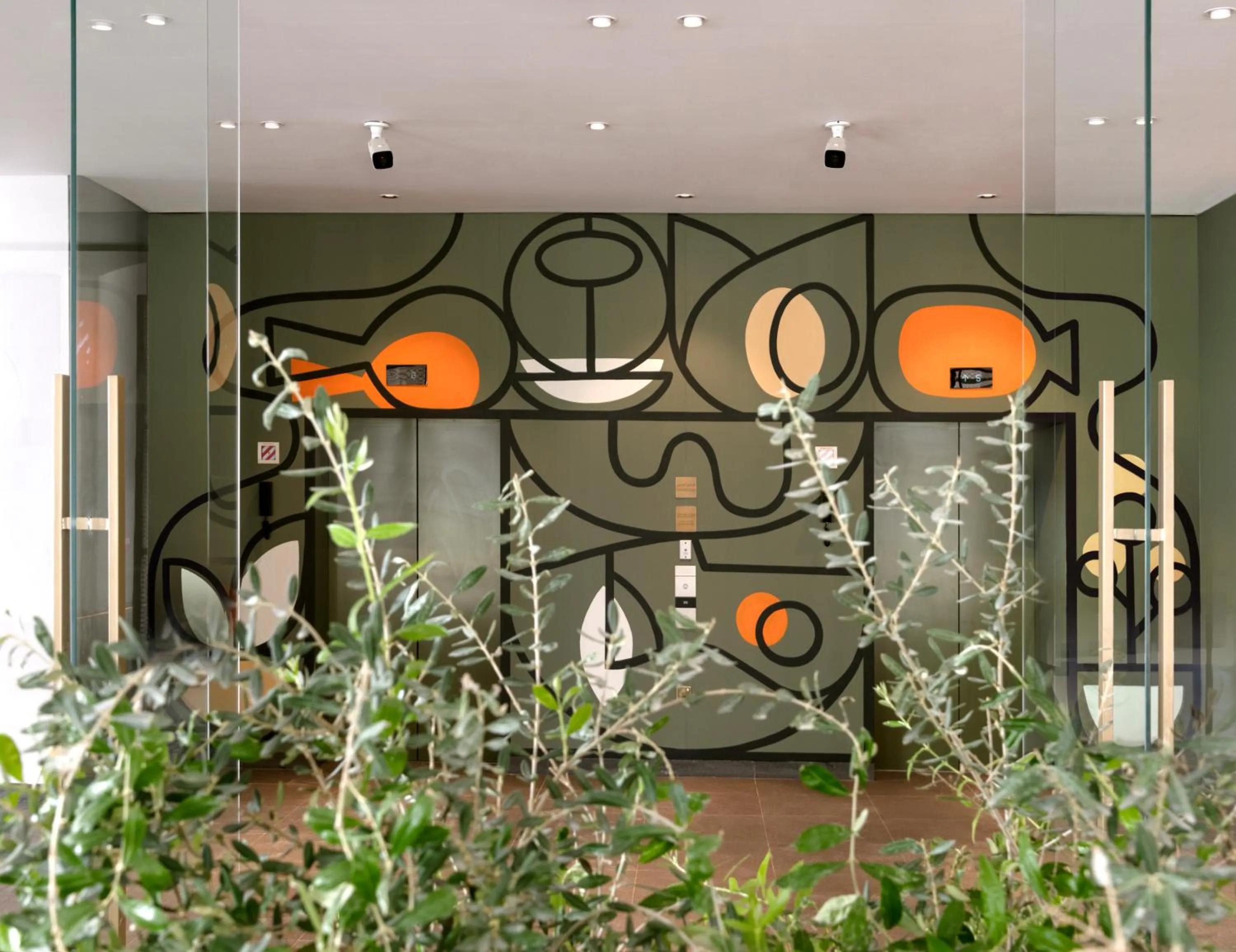 Decorative detail in The Muse