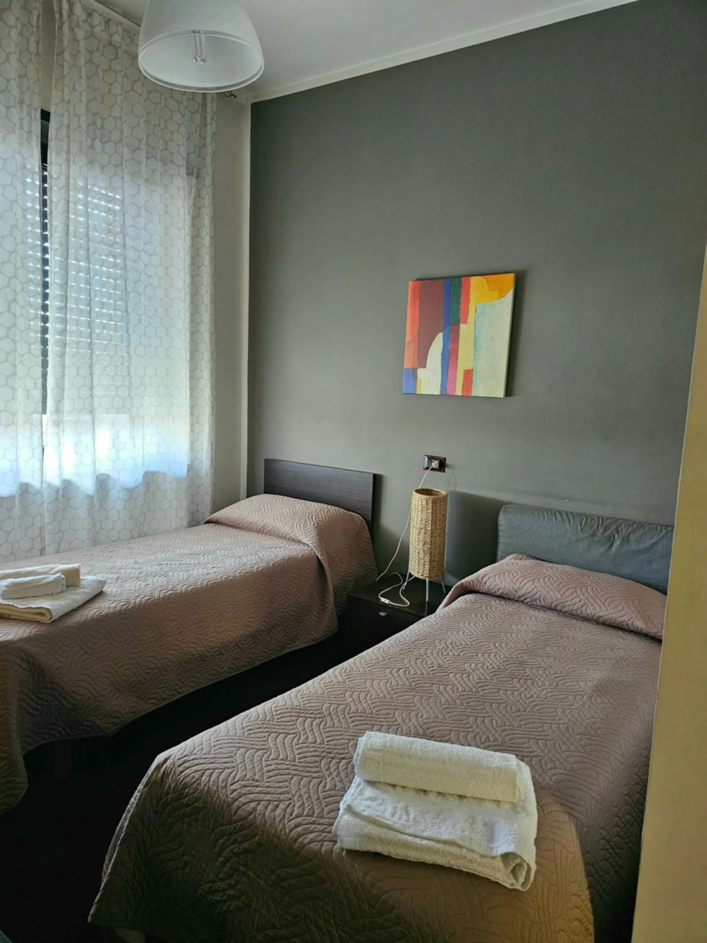 Bed in Hotel Arcadia