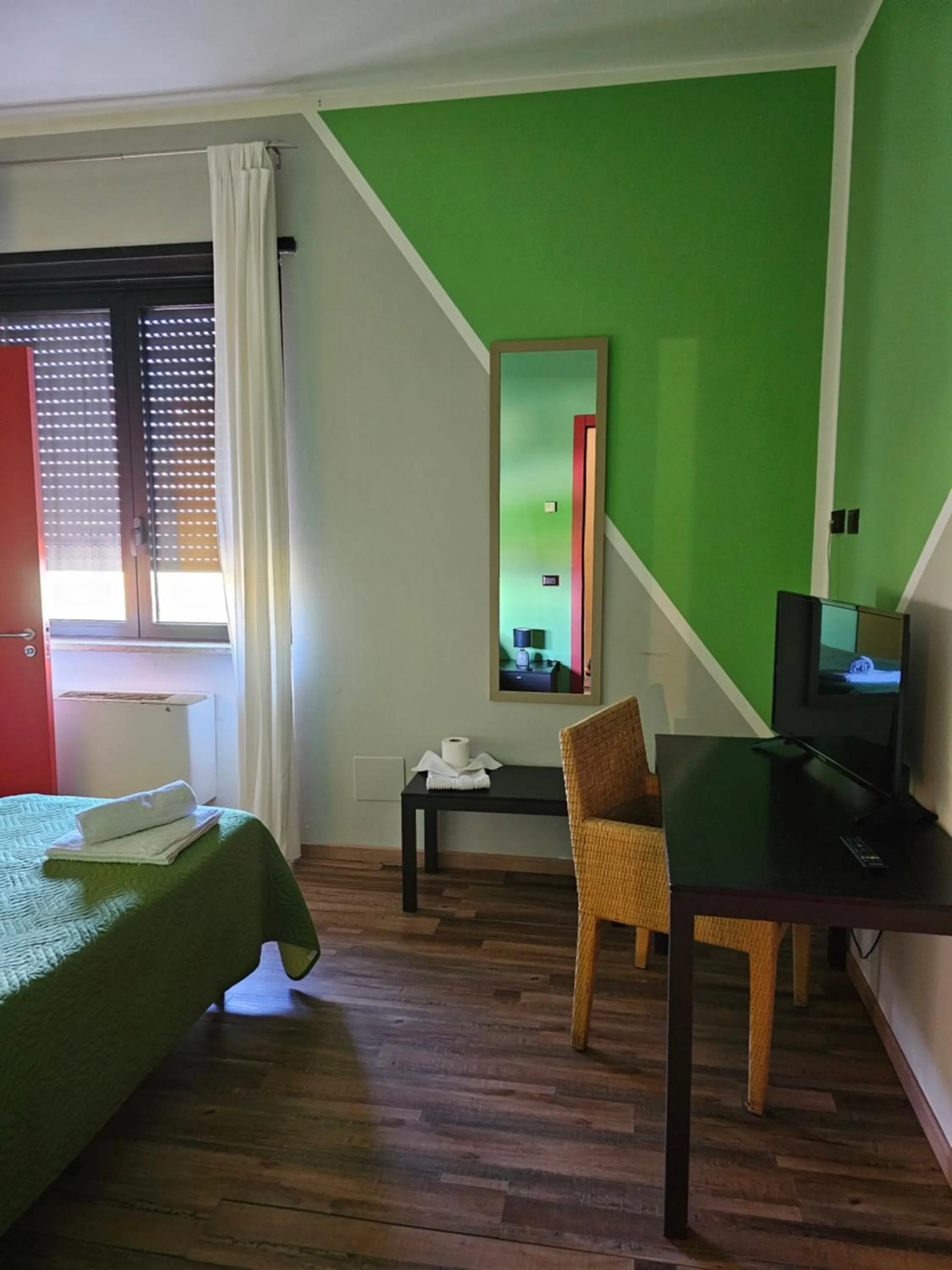 Bed in Hotel Arcadia