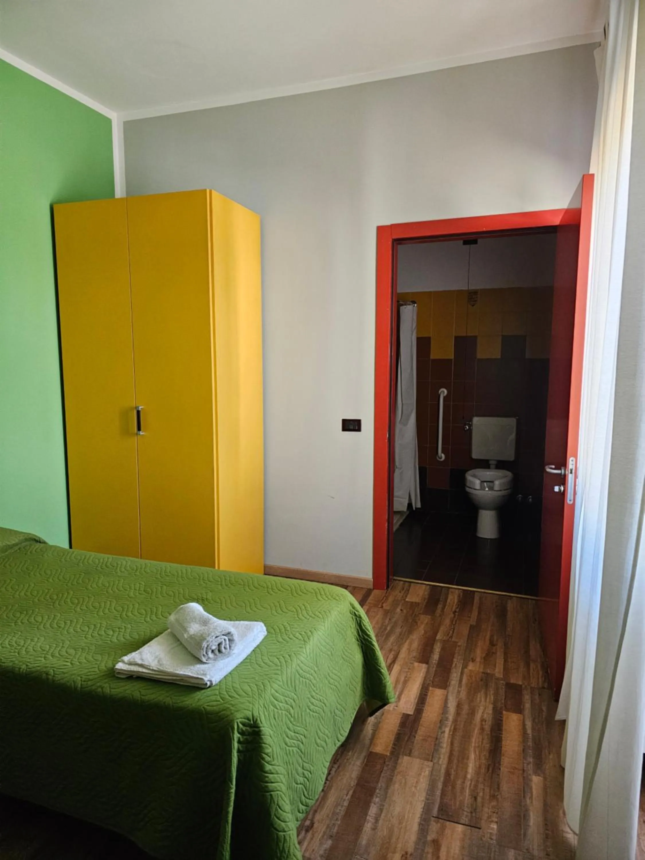 Bed in Hotel Arcadia