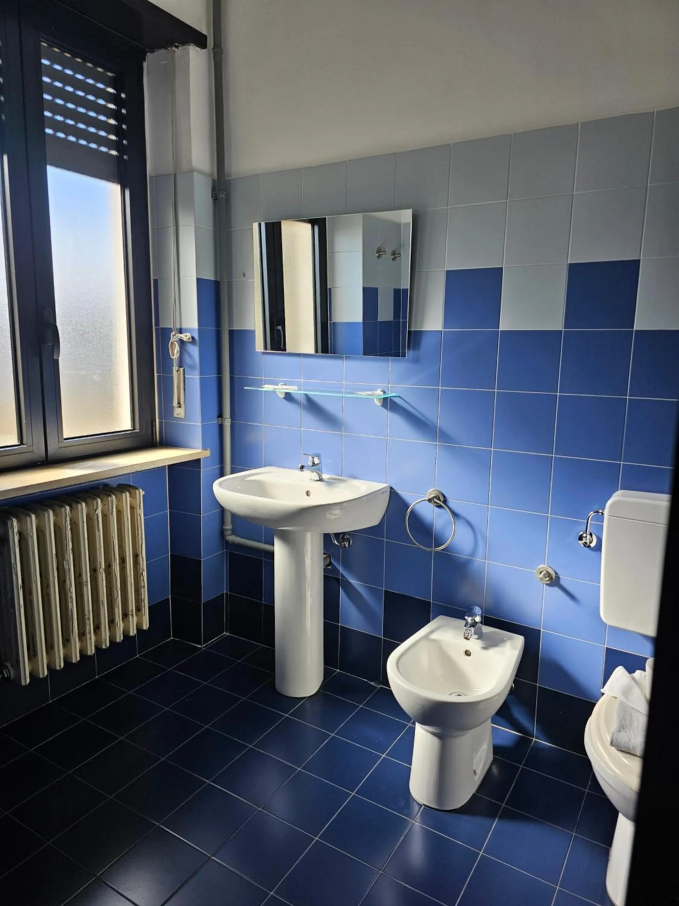 Bathroom in Hotel Arcadia