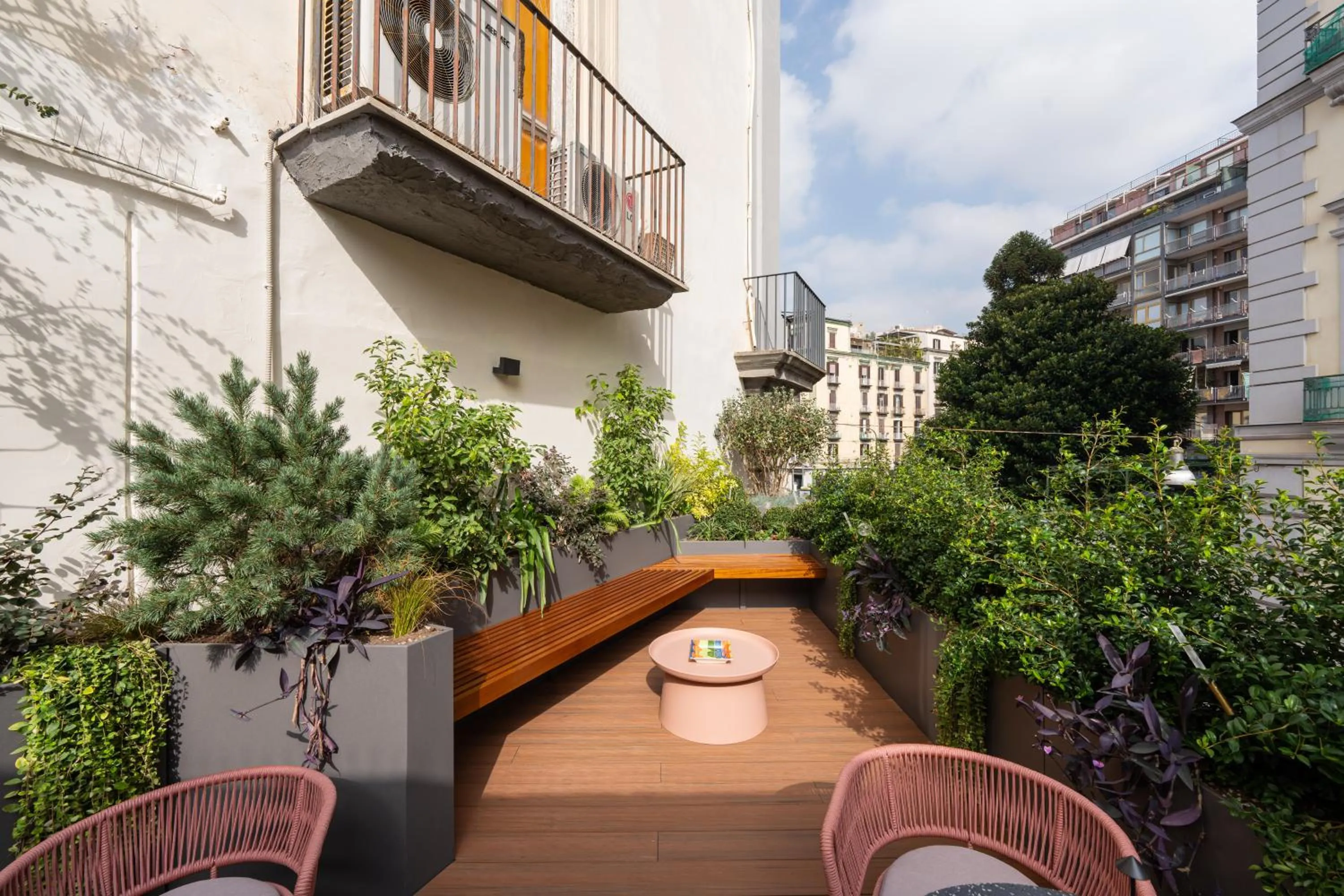 Balcony/Terrace in Agra Suites