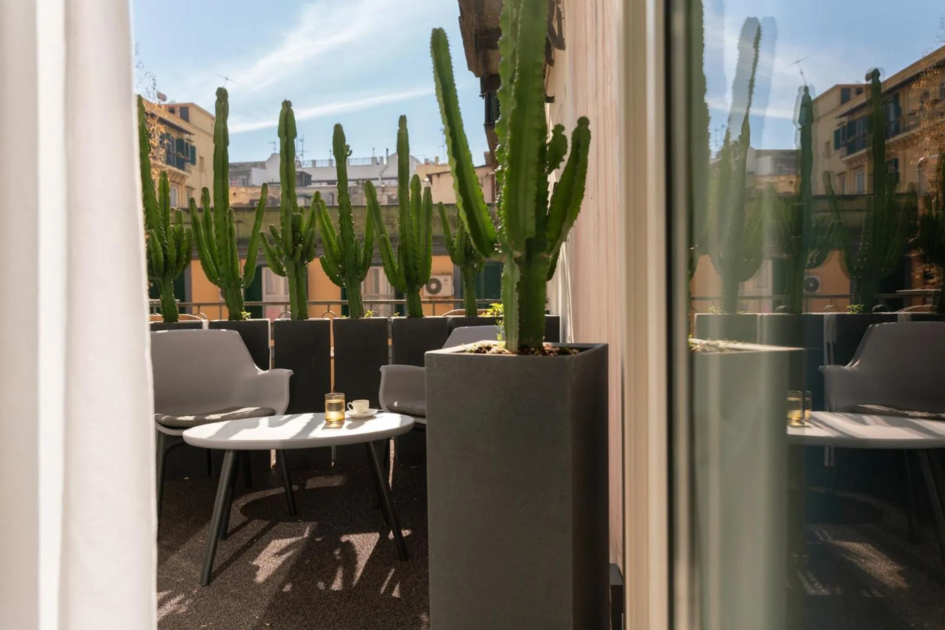 Balcony/Terrace in Agra Suites