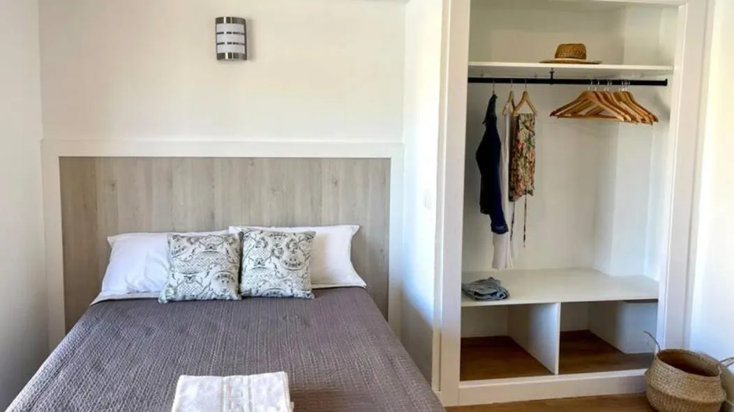 Bed in Apartamentos El Sol II