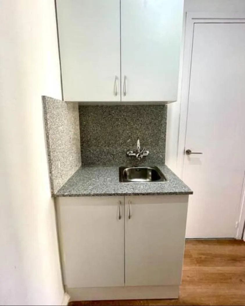 Kitchen or kitchenette in Apartamentos El Sol II