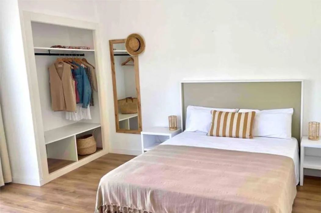 Bed in Apartamentos El Sol II