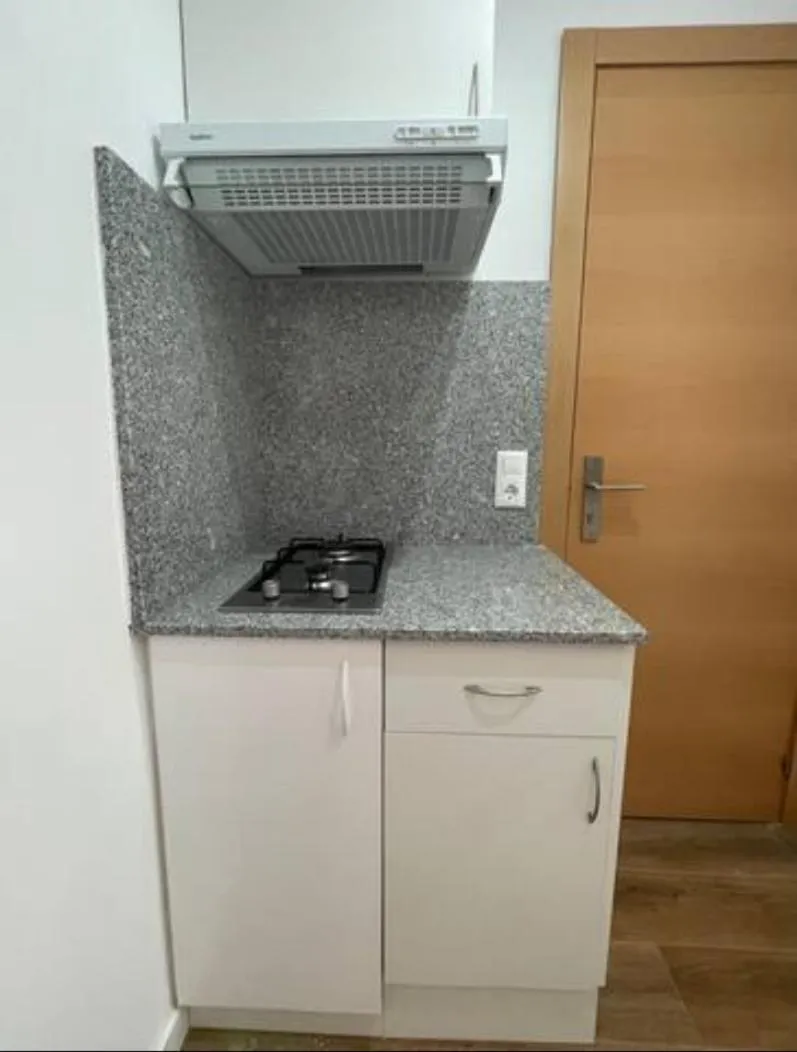 Kitchen or kitchenette in Apartamentos El Sol II