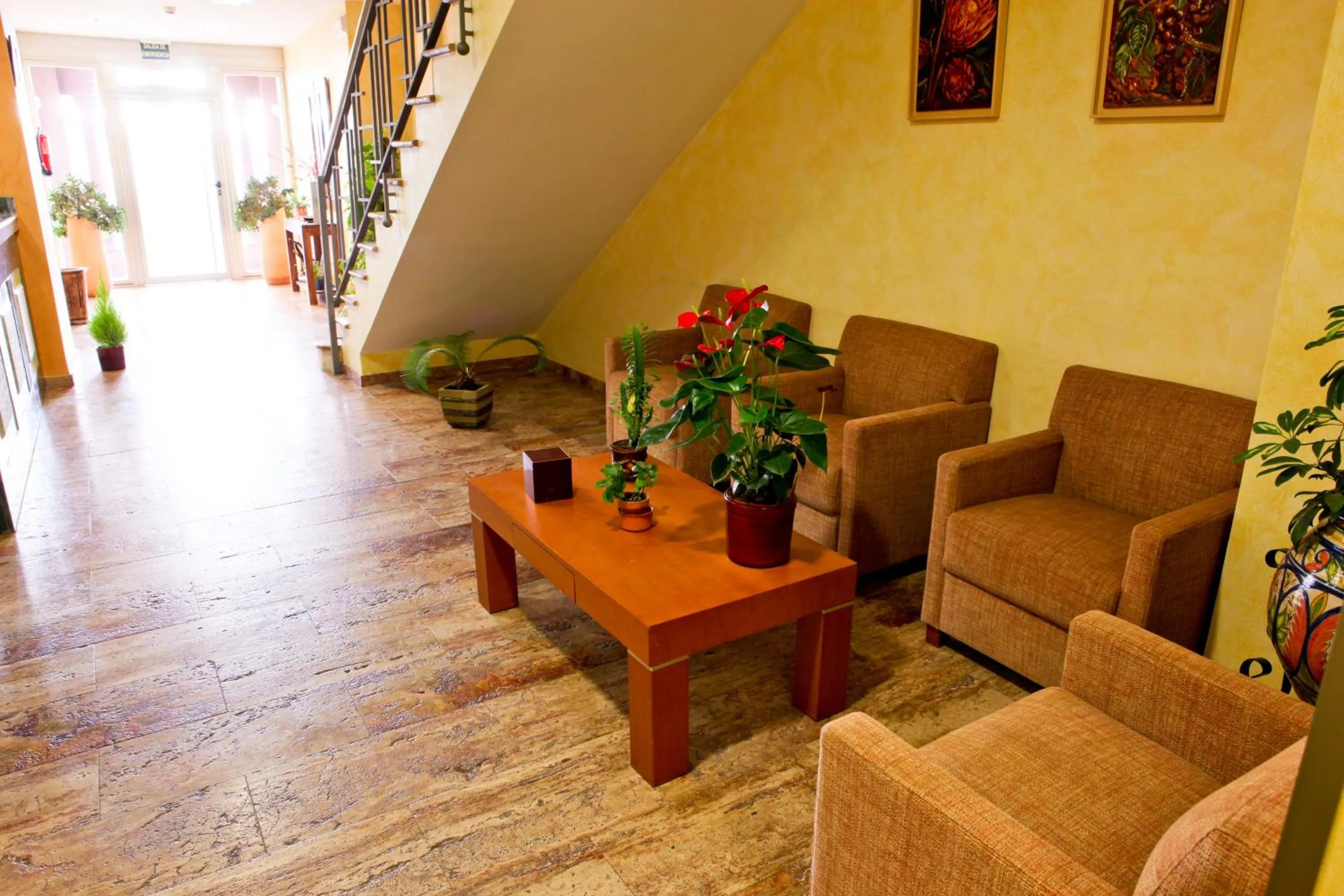 Lobby or reception in Hotel Rocio