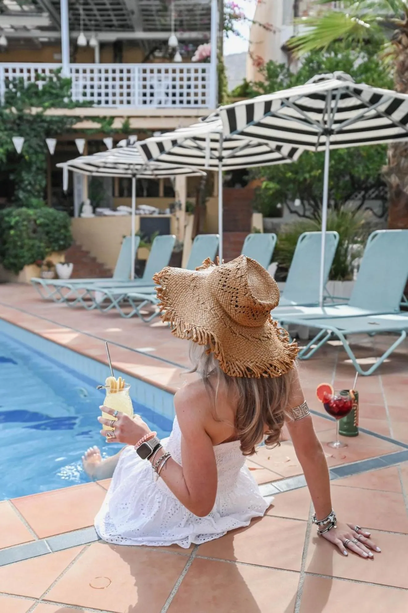 Swimming pool in Villa Iokasti