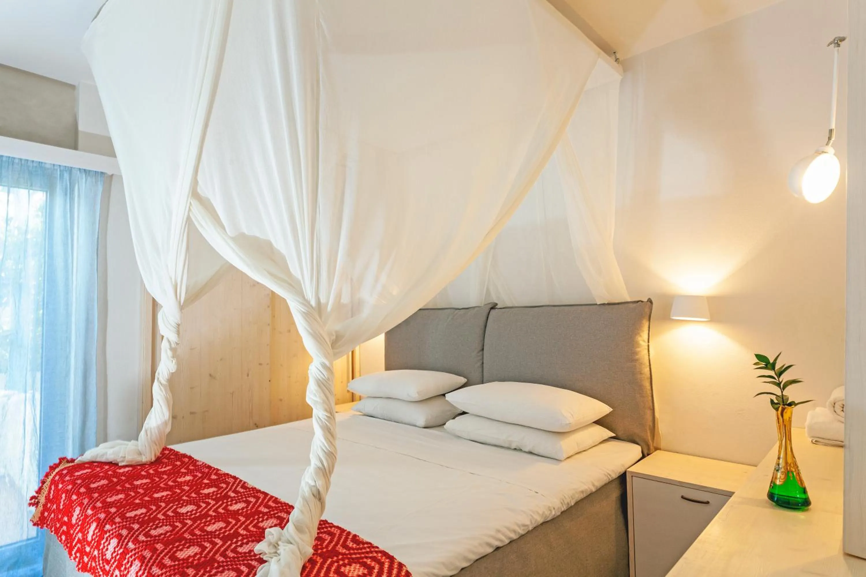 Bed in Villa Iokasti