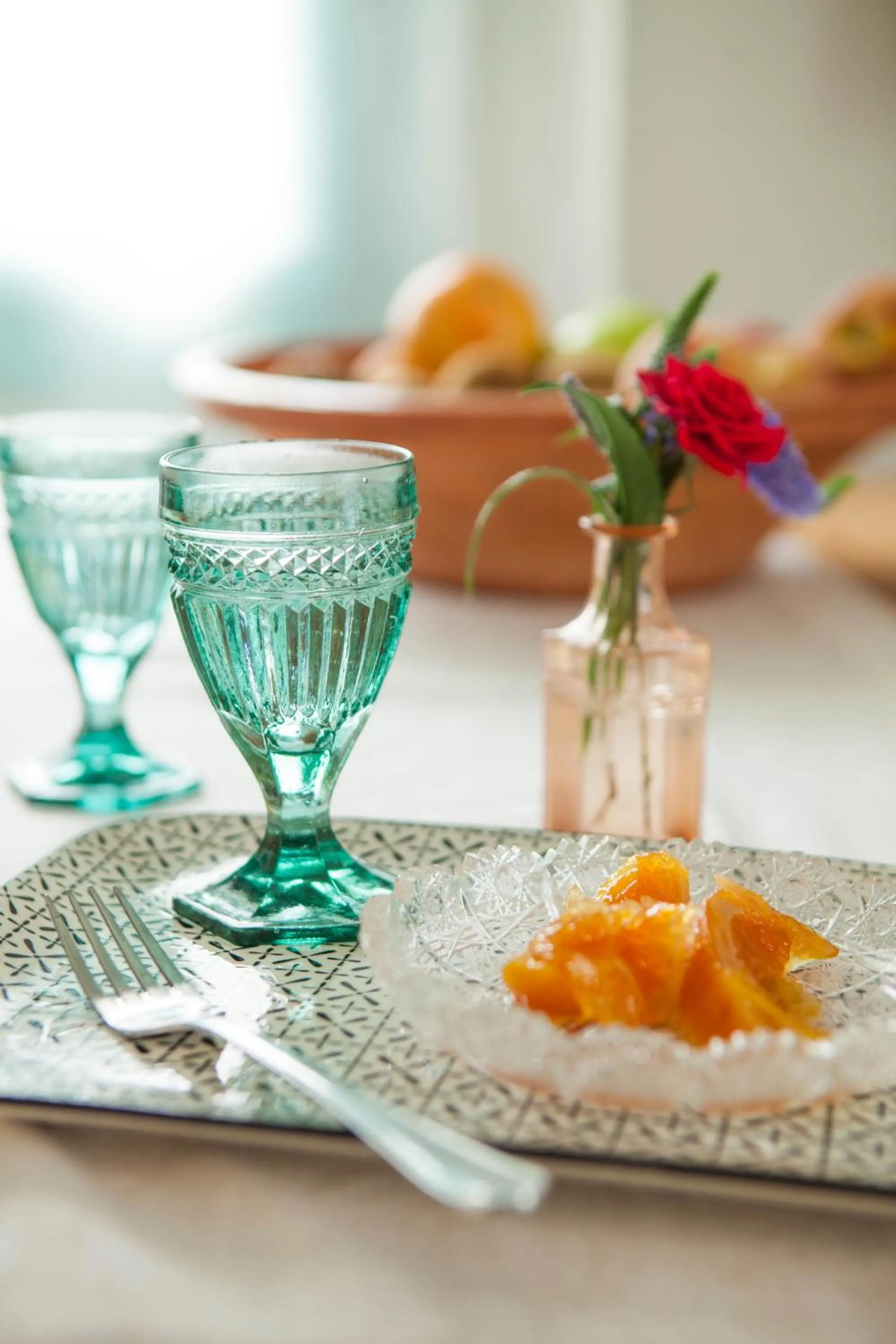 Food and drinks in Villa Iokasti