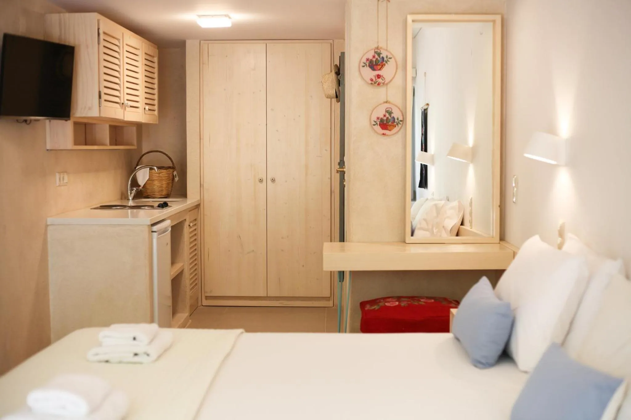 Bed in Villa Iokasti