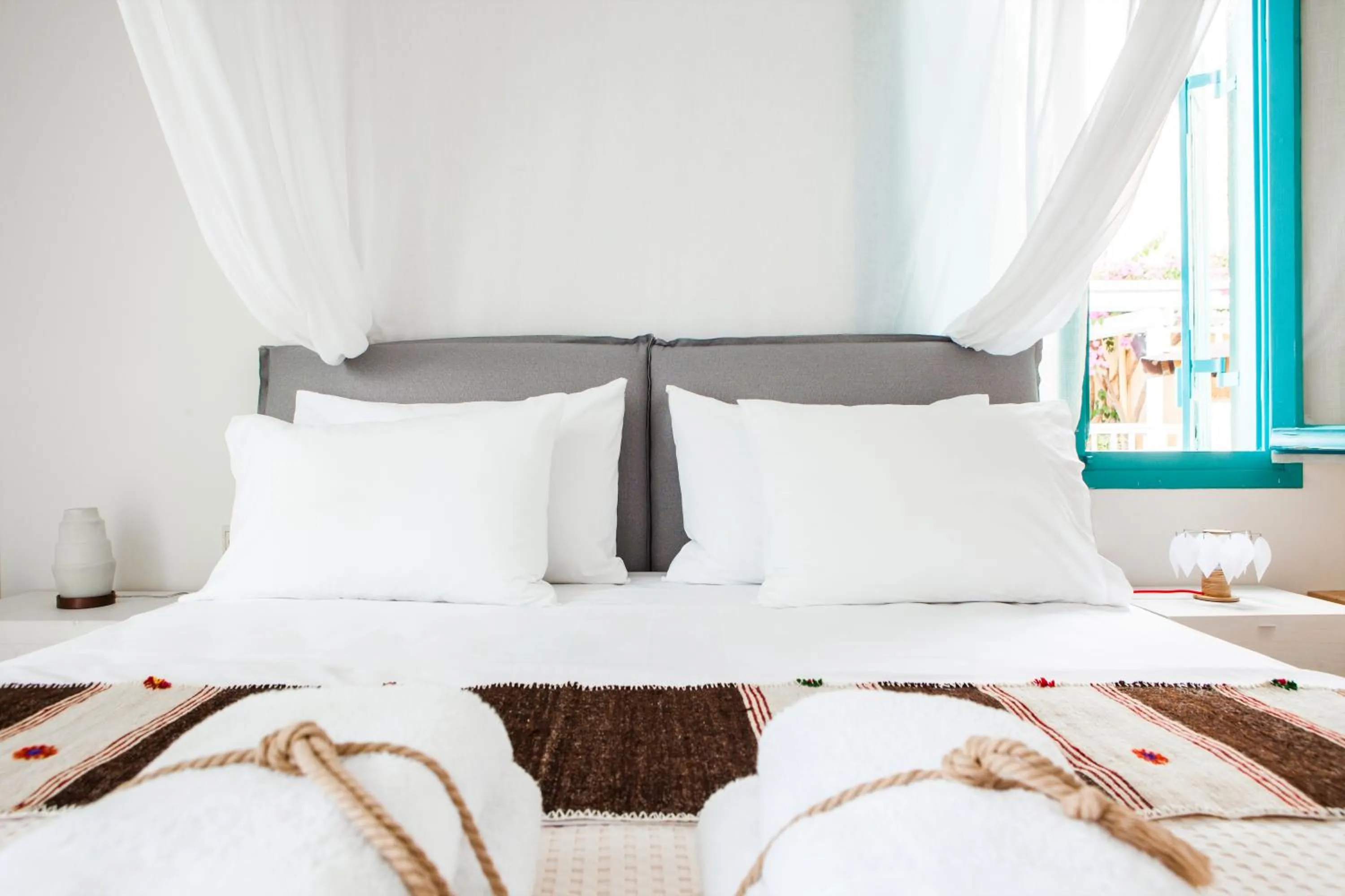 Bed in Villa Iokasti