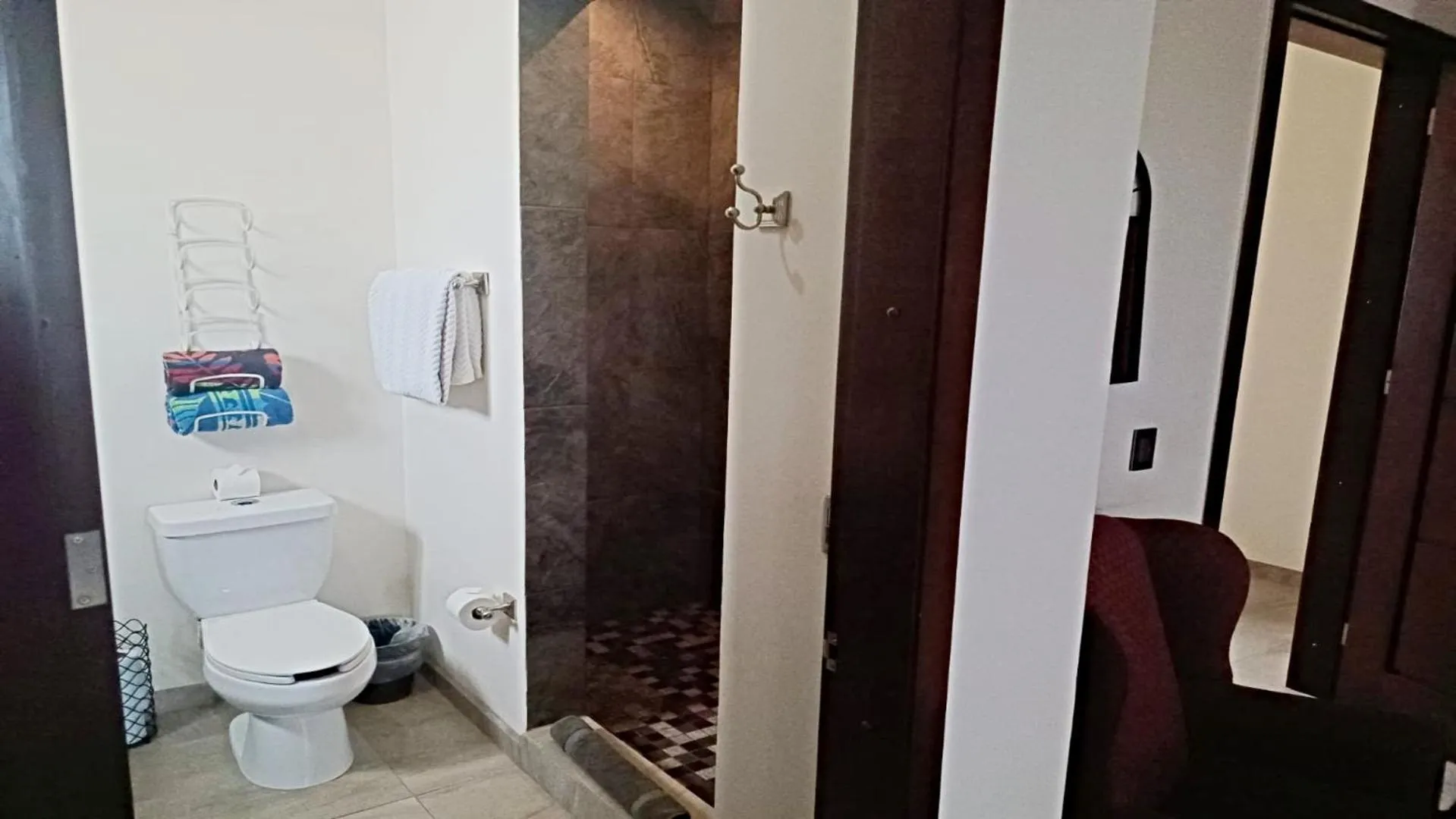 Bathroom in Moon House F4: Spacious 3-Bedroom Apartment in Downtown