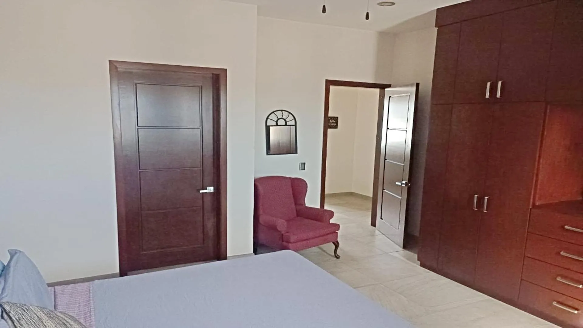 Photo of the whole room, Bed in Moon House F4: Spacious 3-Bedroom Apartment in Downtown