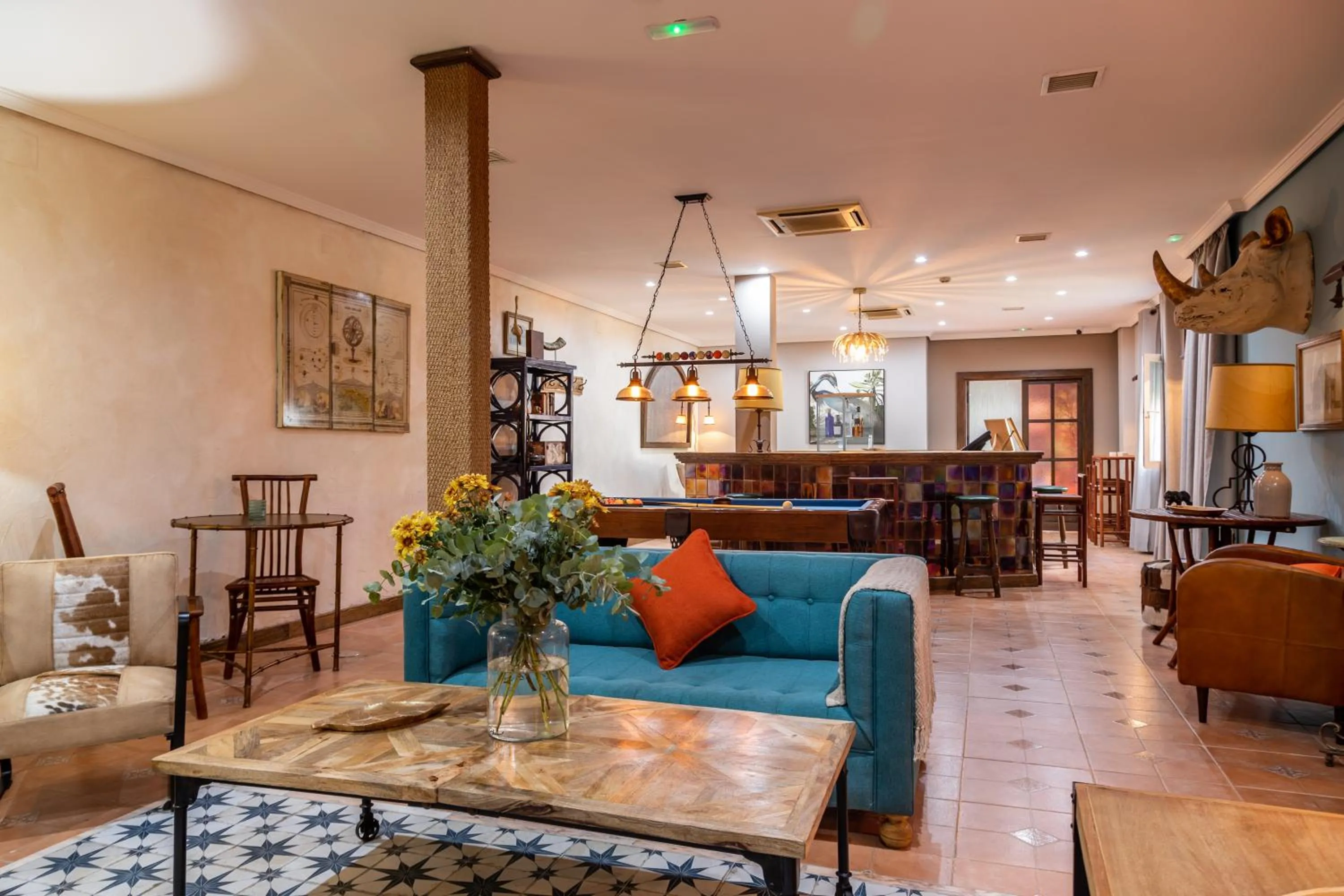 Communal lounge/ TV room in Puerta de Algadir