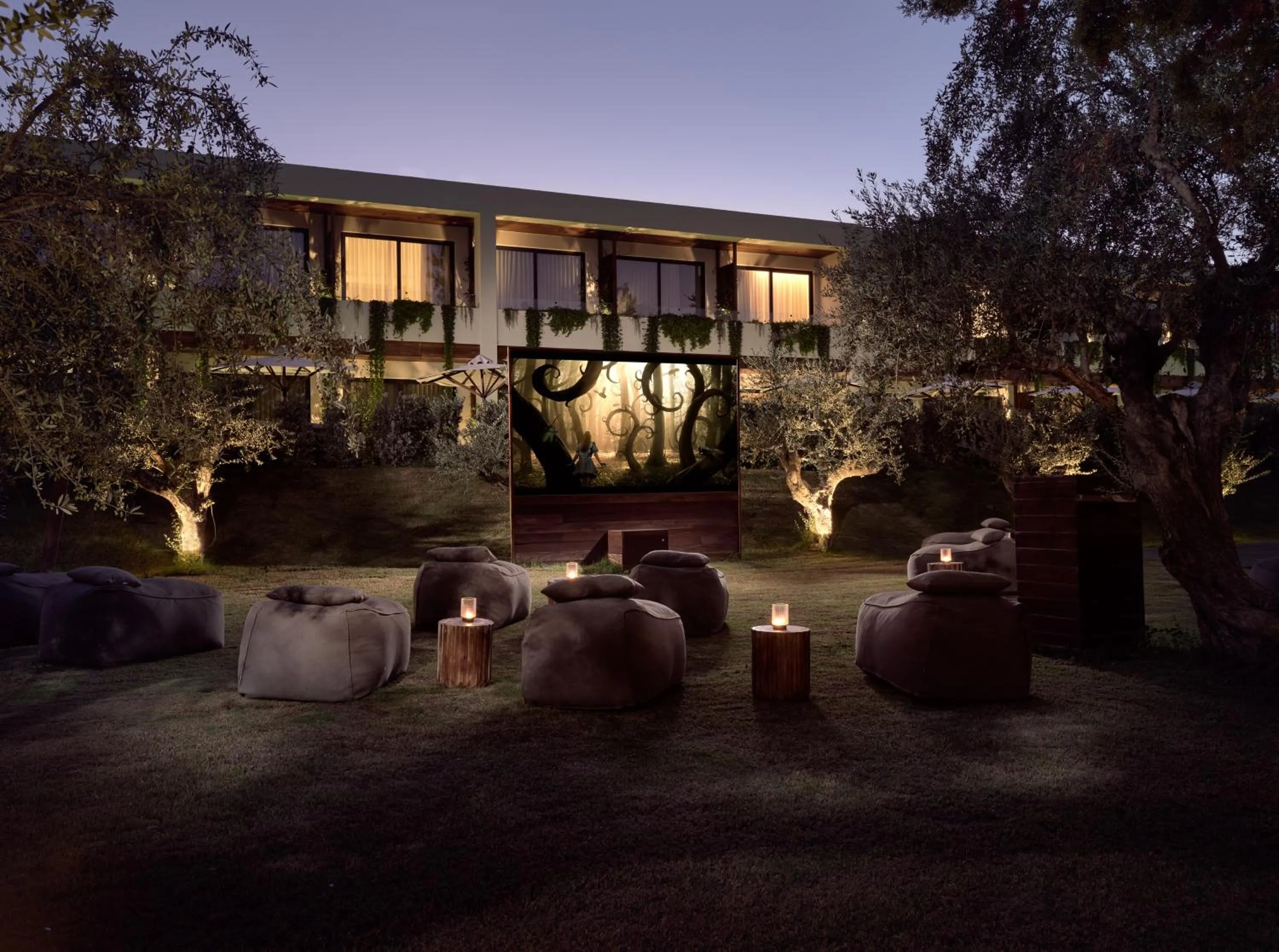 Garden in Contessina Hotel