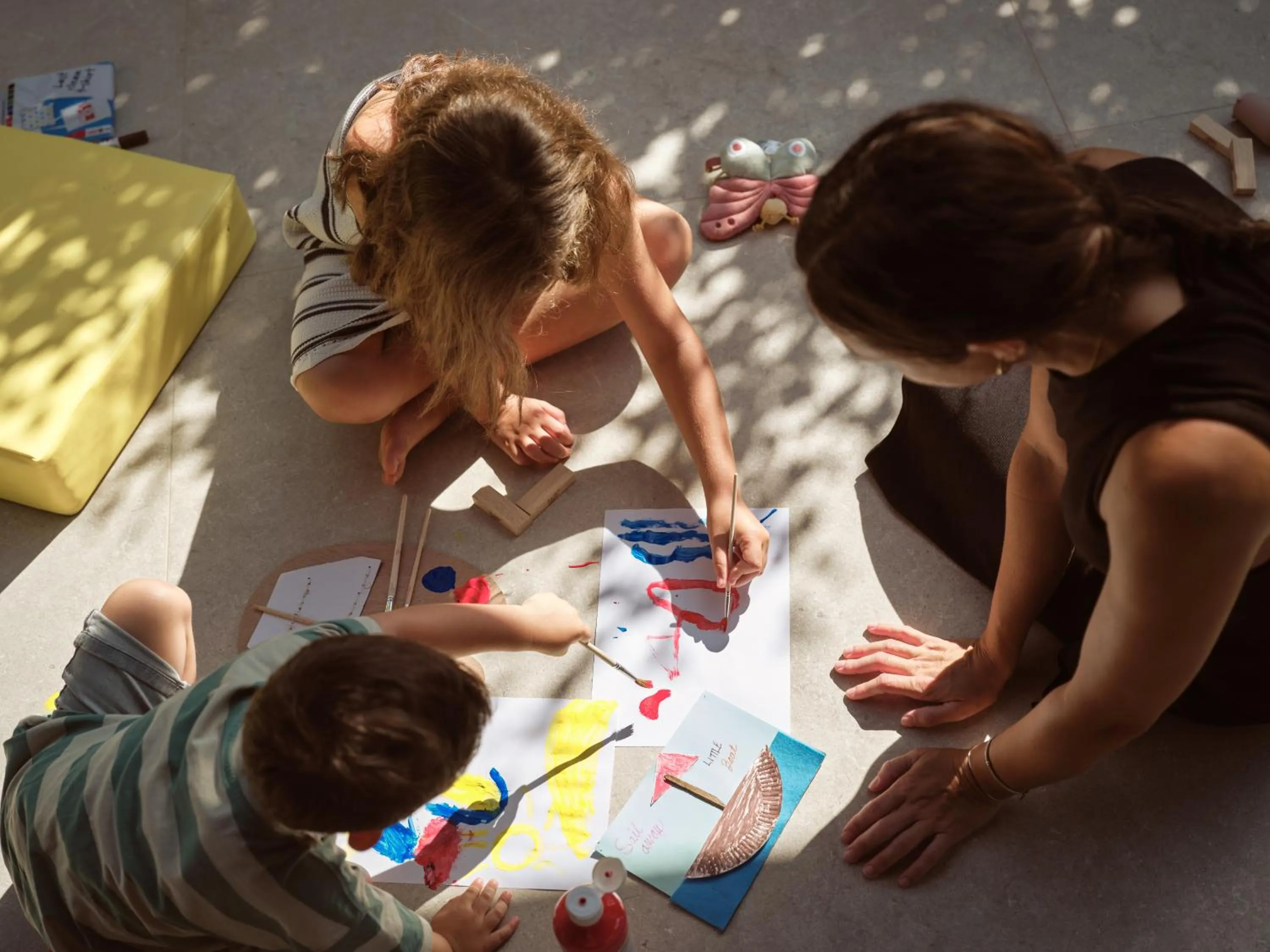 Children play ground in Contessina Hotel