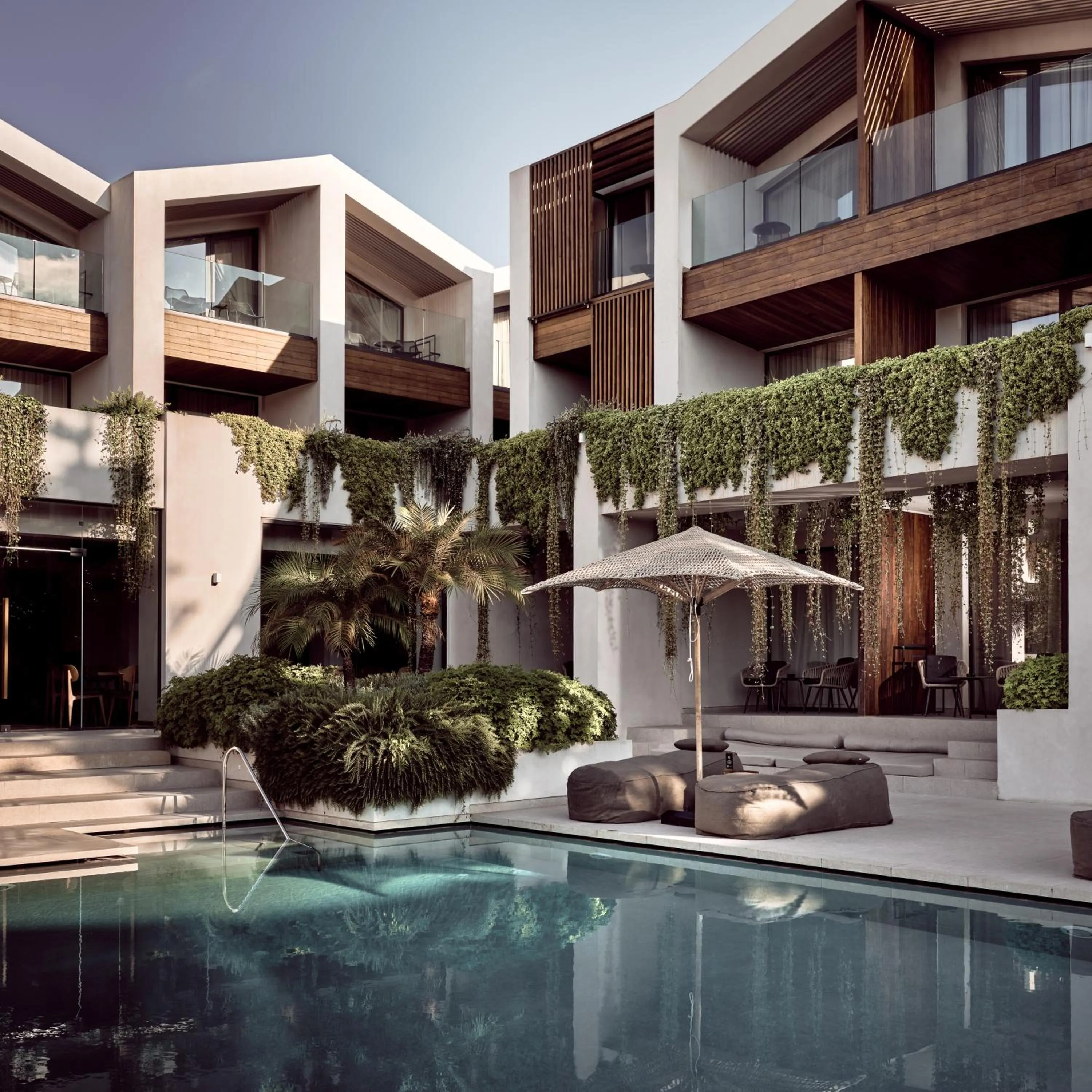 Swimming pool in Contessina Hotel