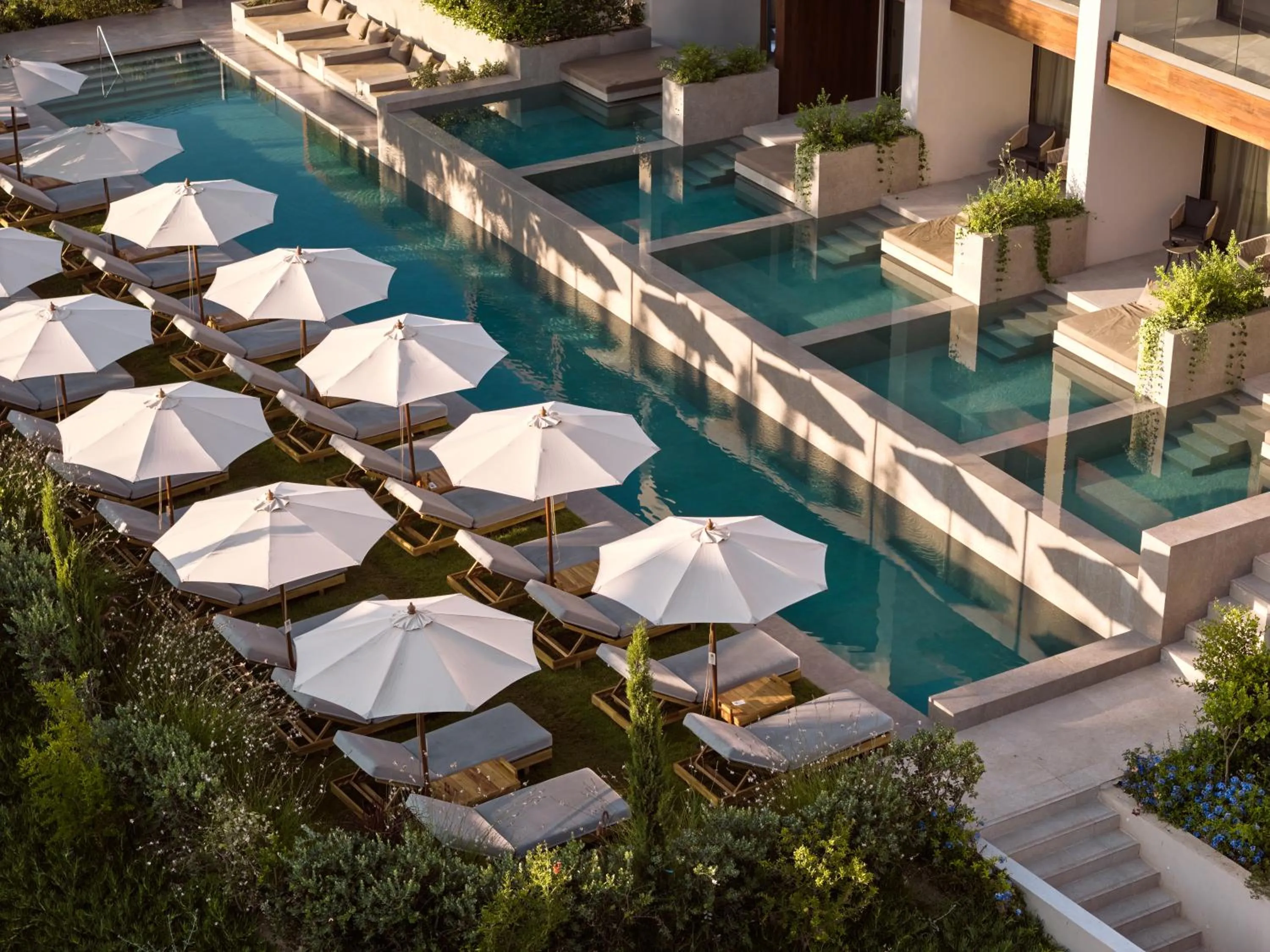 Swimming pool in Contessina Hotel