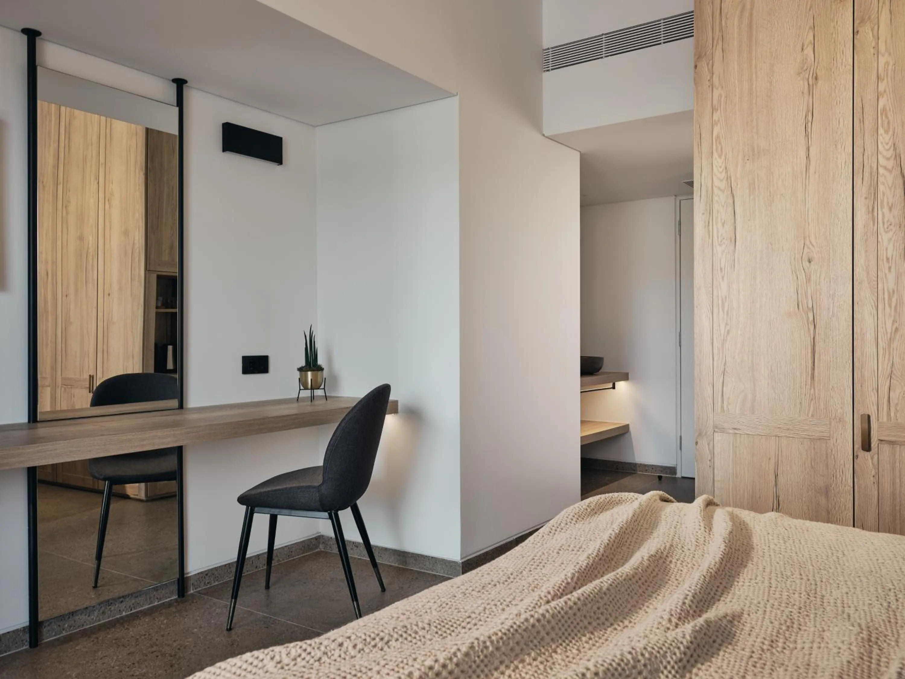 Seating area, Bed in Contessina Hotel