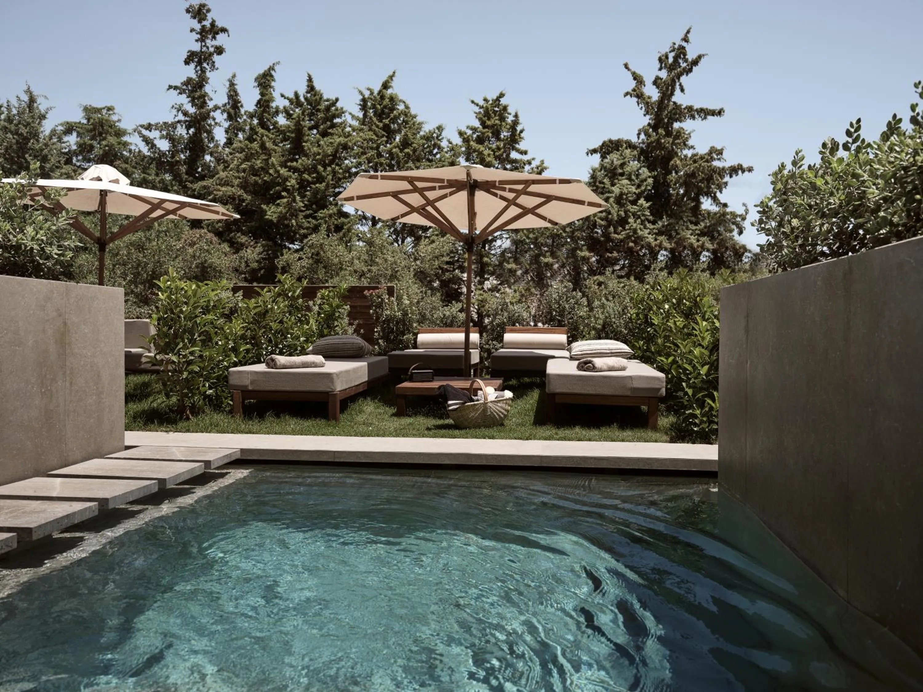 Swimming pool in Contessina Hotel