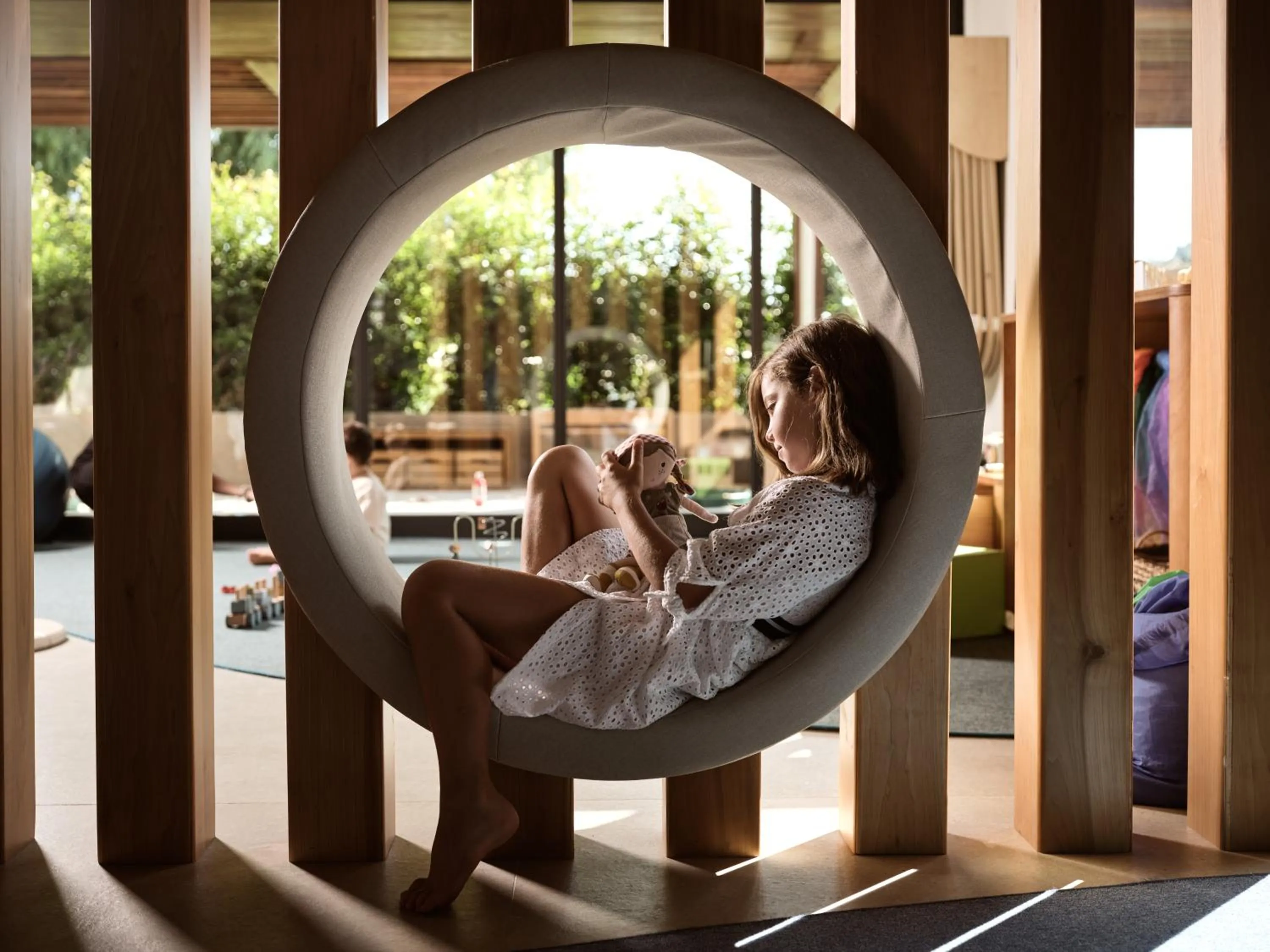 Children play ground in Contessina Hotel