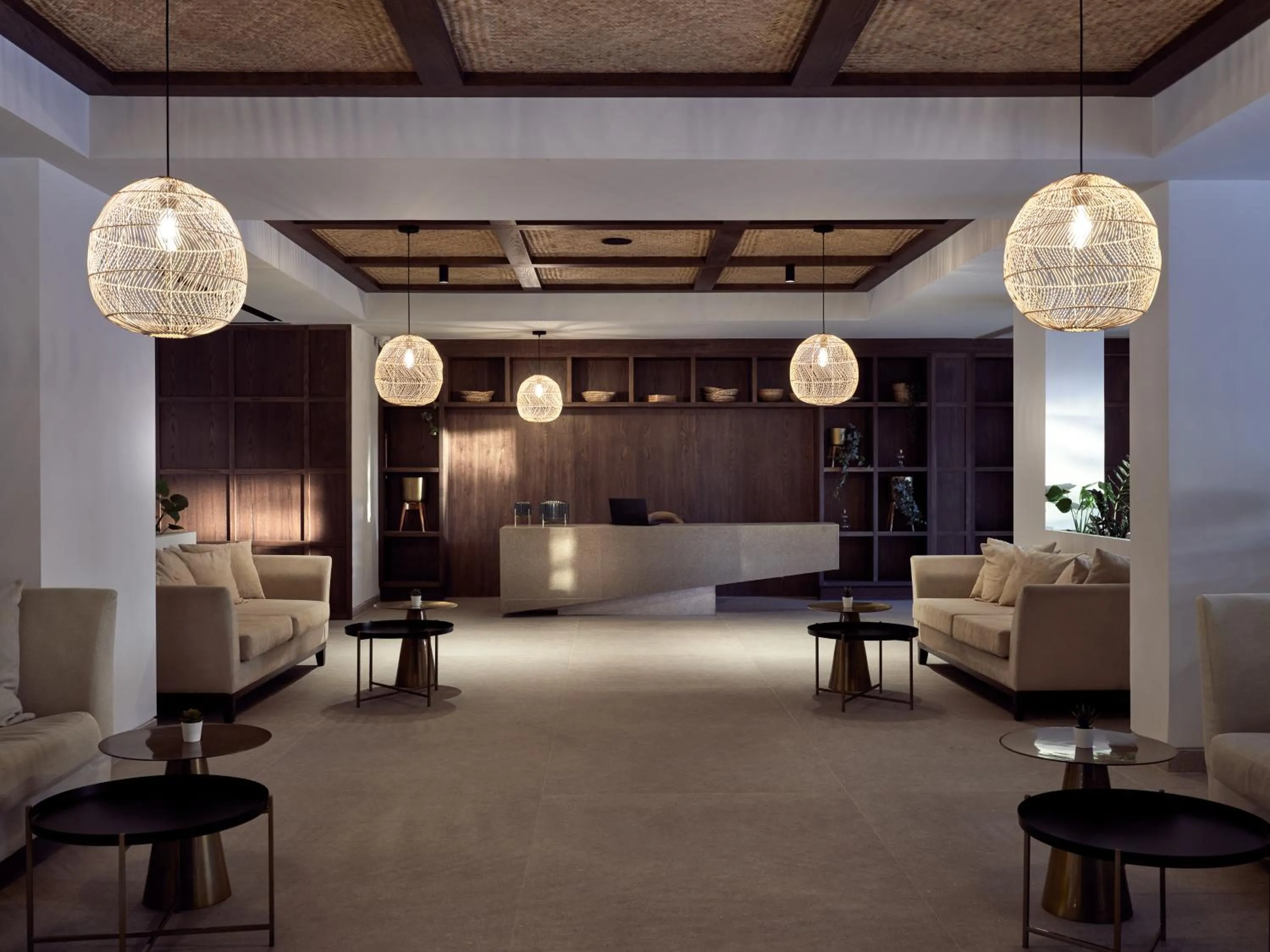 Lobby or reception in Contessina Hotel