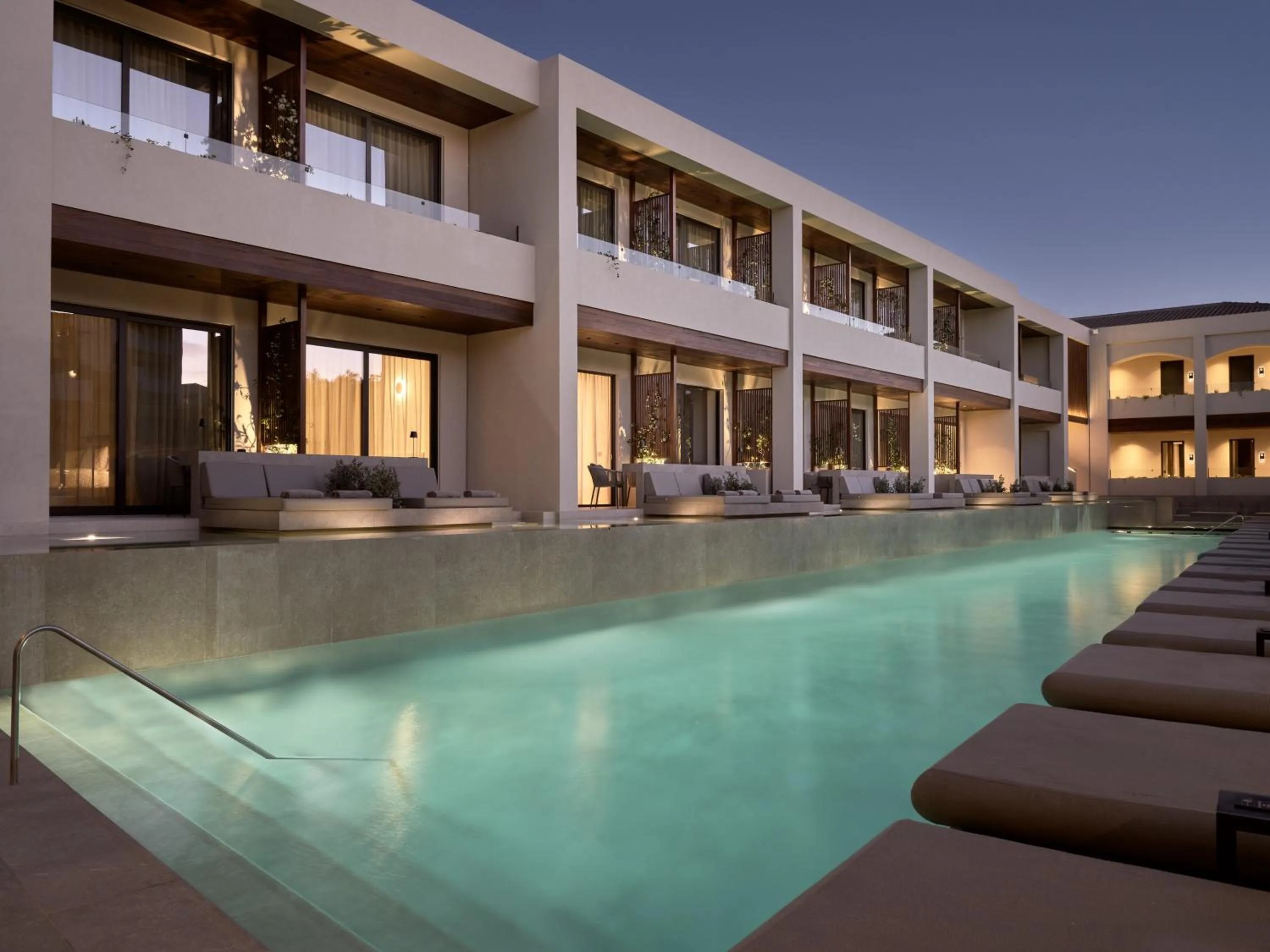 Swimming pool in Contessina Hotel