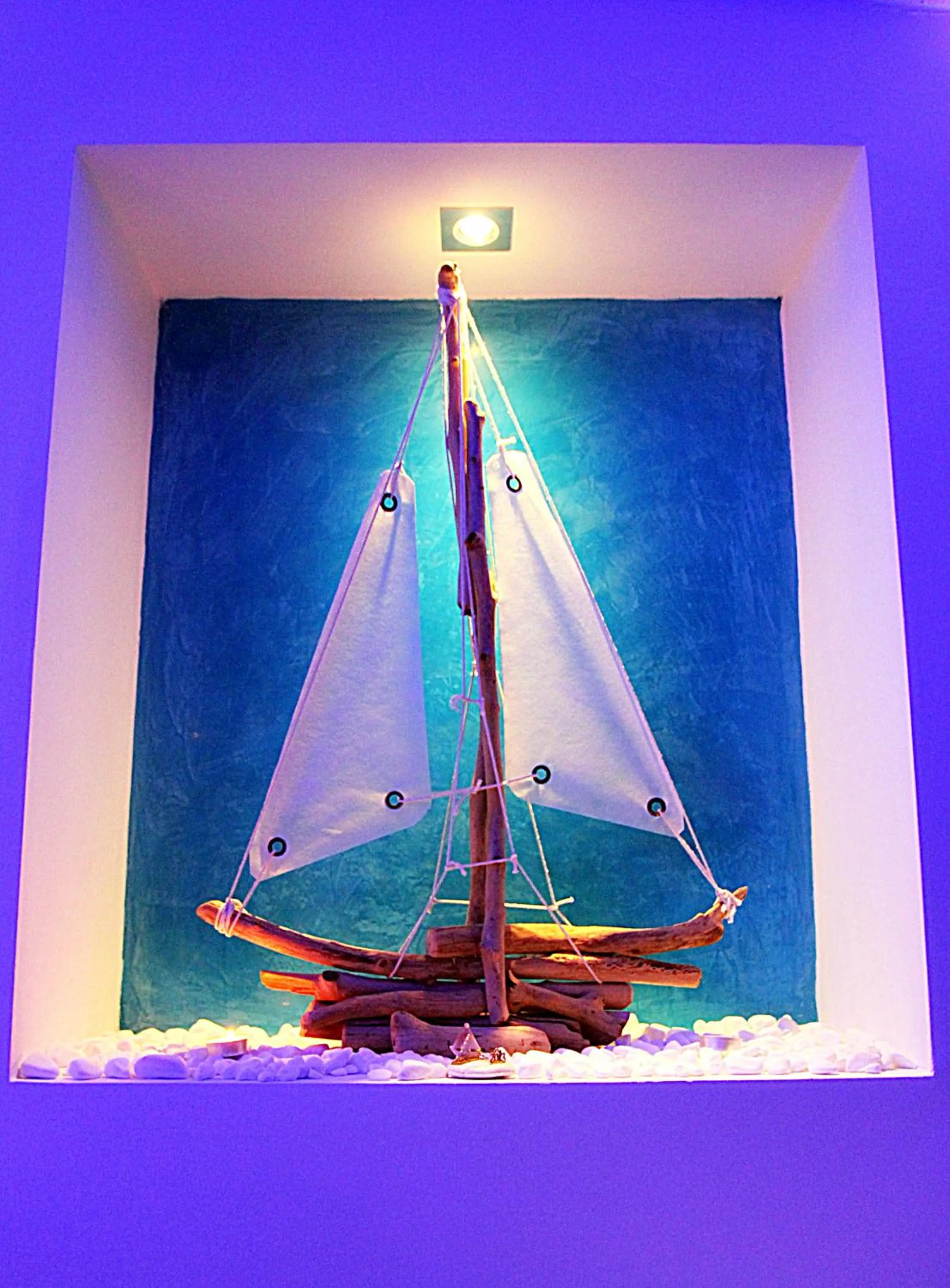 Decorative detail in Sunset Hotel