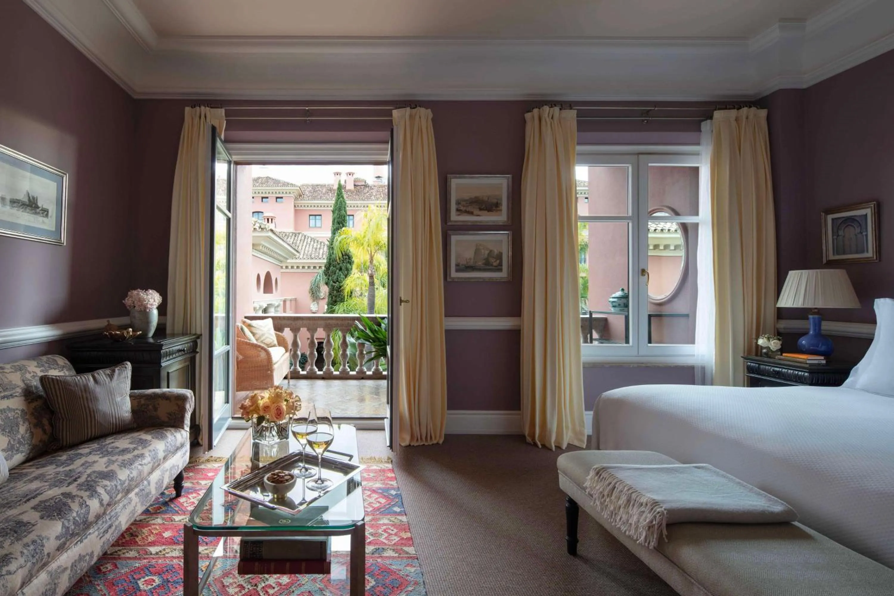 Bedroom, Bed in Anantara Villa Padierna Palace Benahavís Marbella Resort - A Leading Hotel of the World