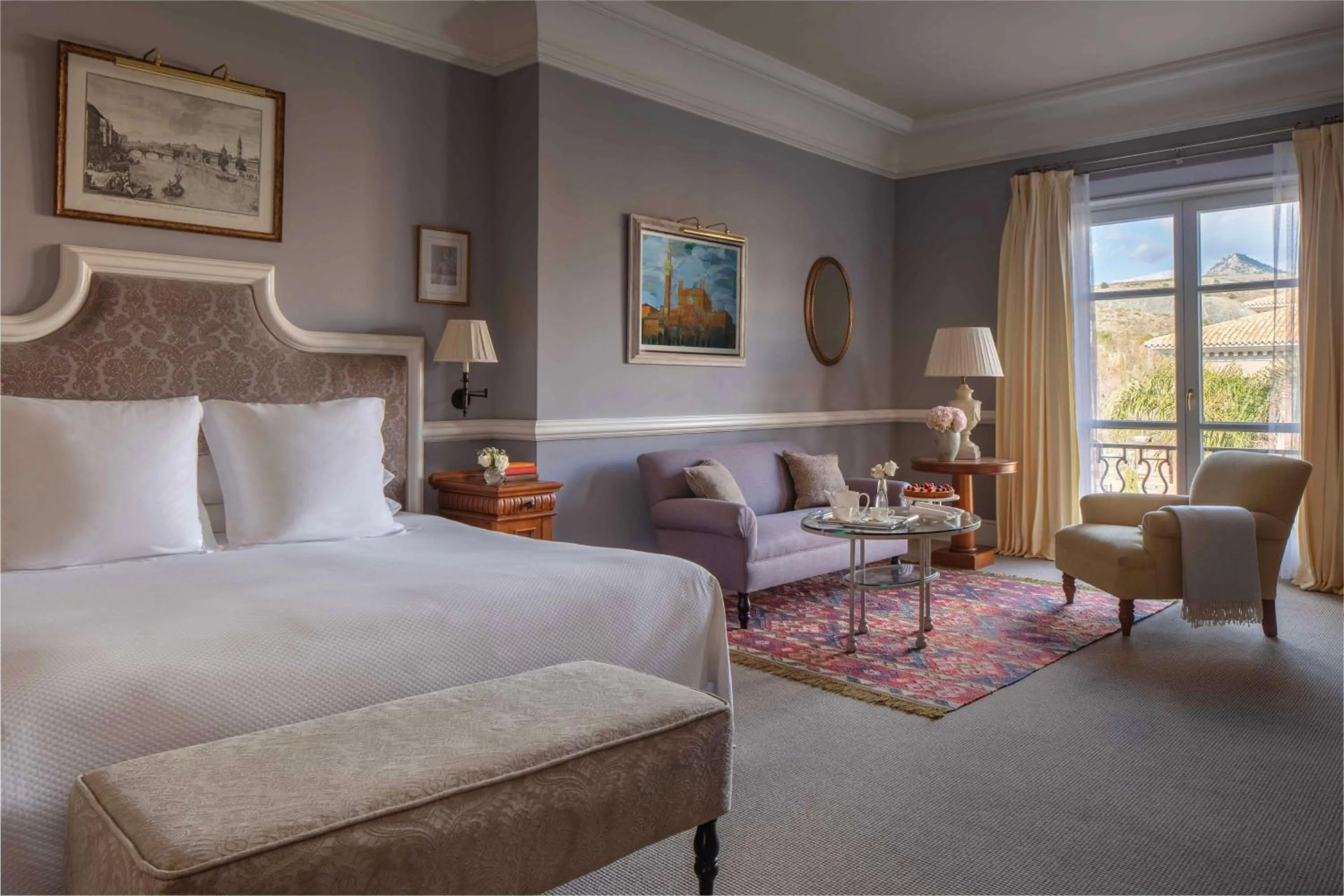 Bedroom, Bed in Anantara Villa Padierna Palace Benahavís Marbella Resort - A Leading Hotel of the World