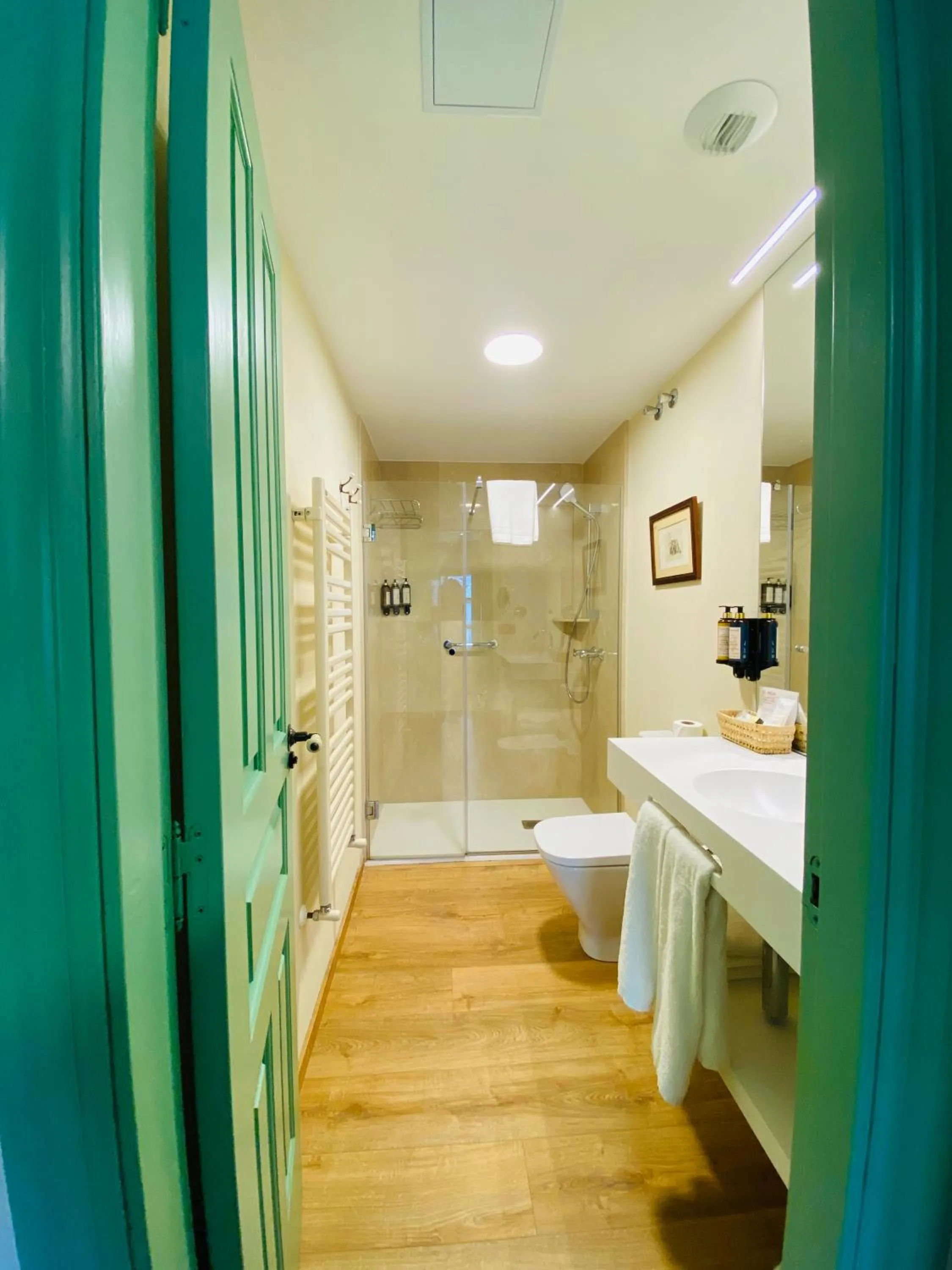 Shower in Posada La Torre de La Quintana