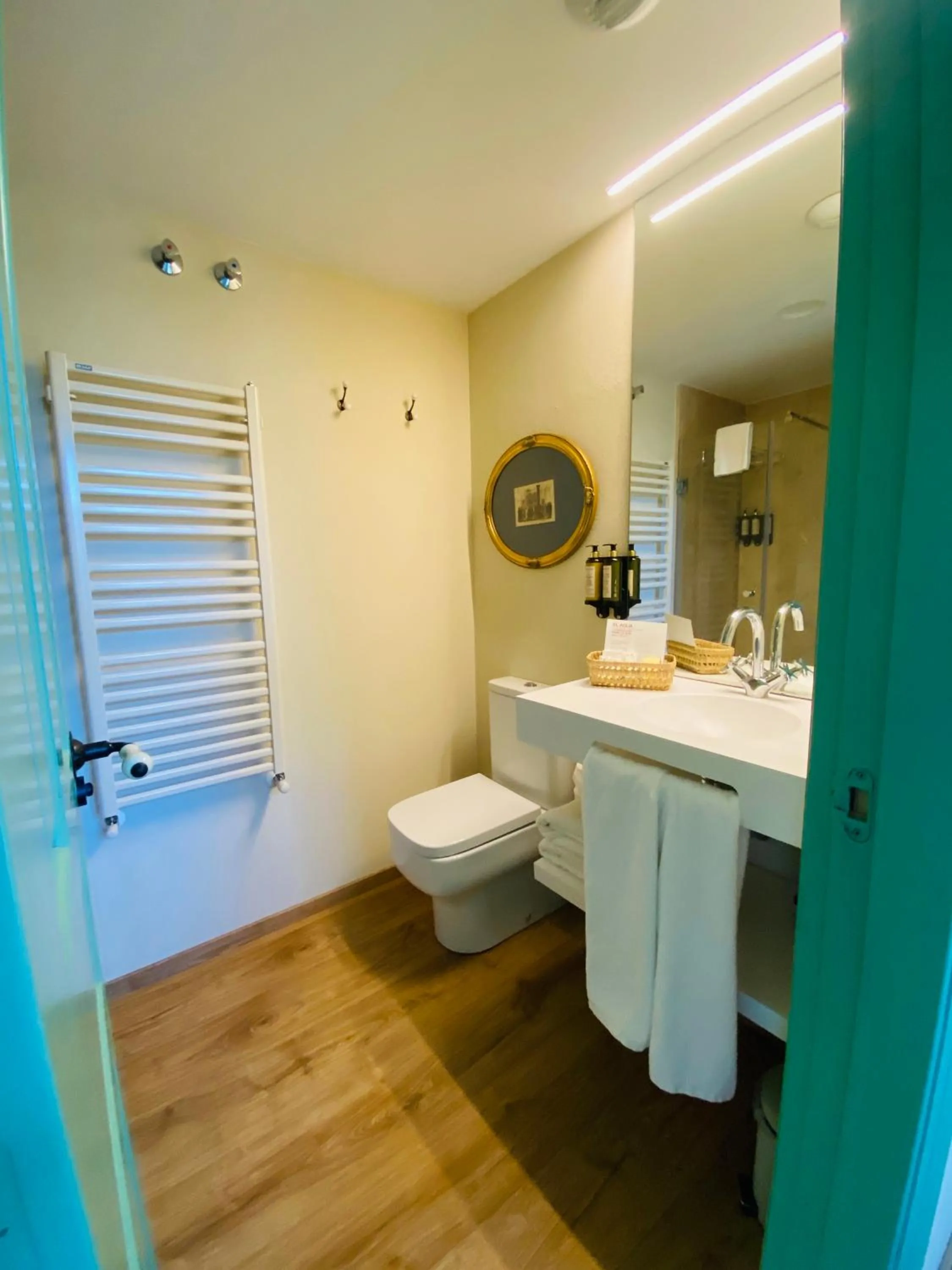 Bathroom in Posada La Torre de La Quintana