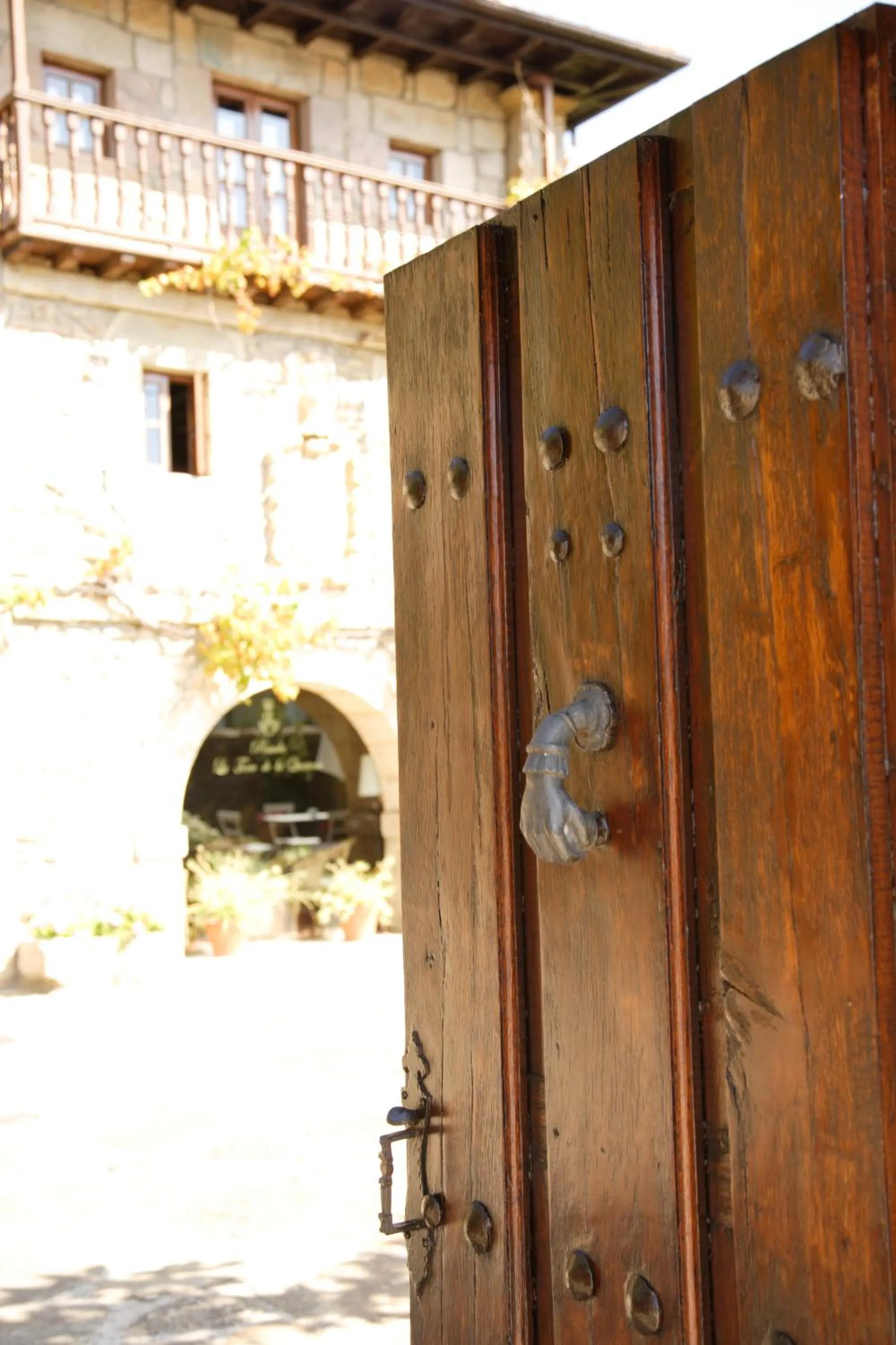 Facade/entrance in Posada La Torre de La Quintana