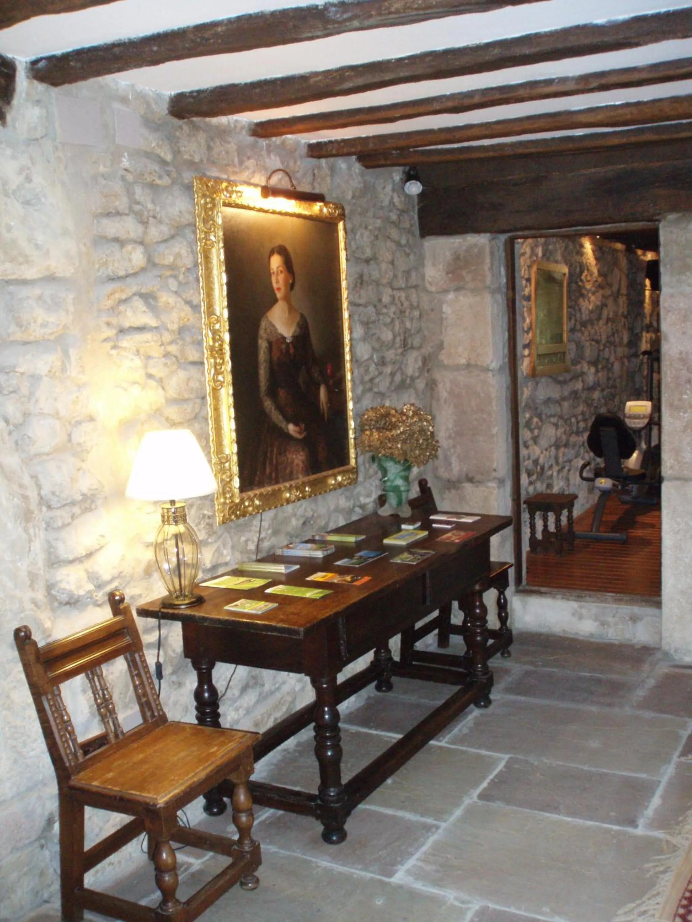 Lobby or reception in Posada La Torre de La Quintana